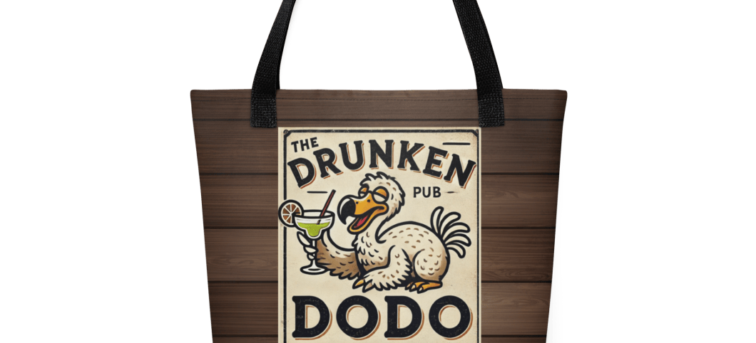 Multiverse Drunken Dodo Pub Tote bag