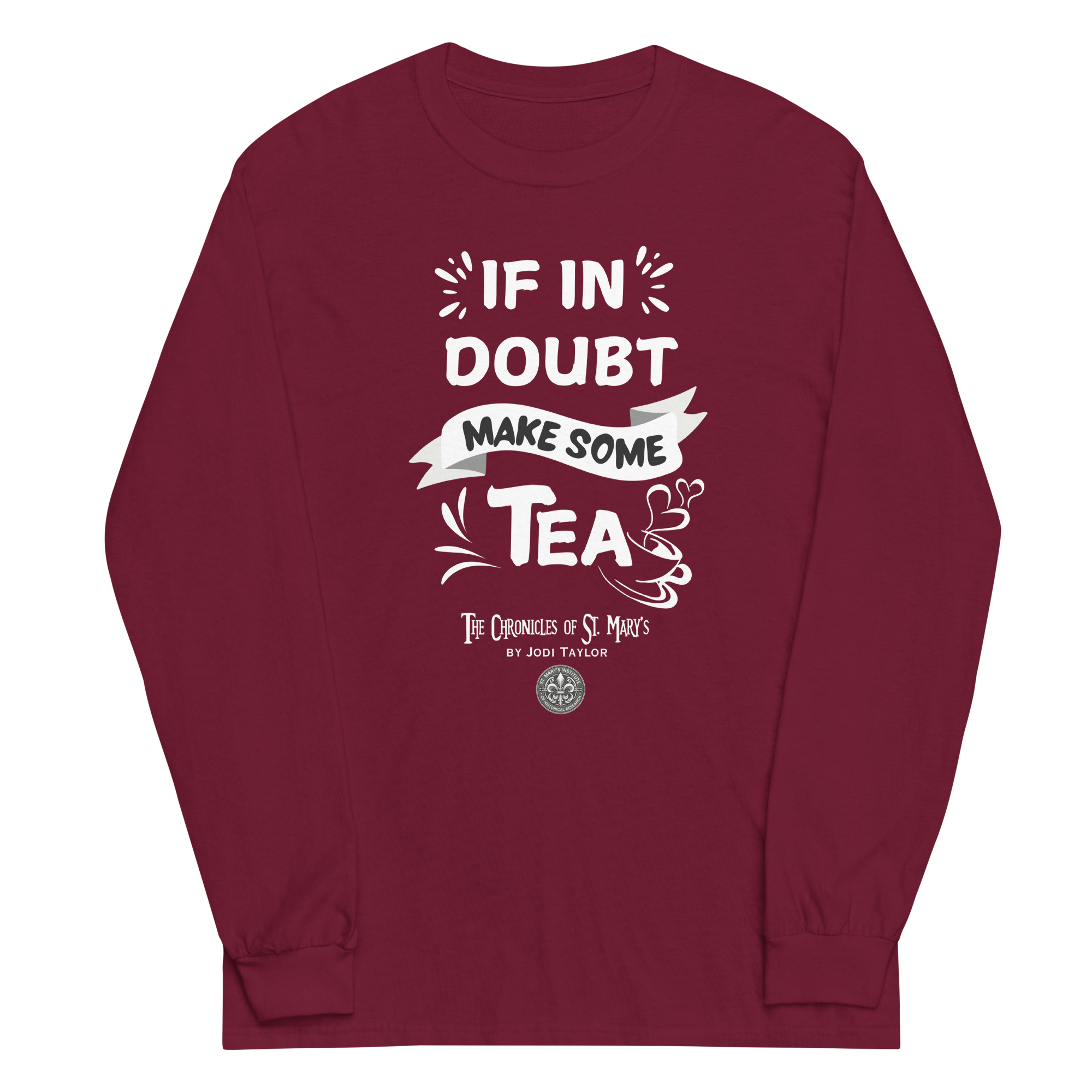If In Doubt - Long Sleeve Shirt (up to 4XL)