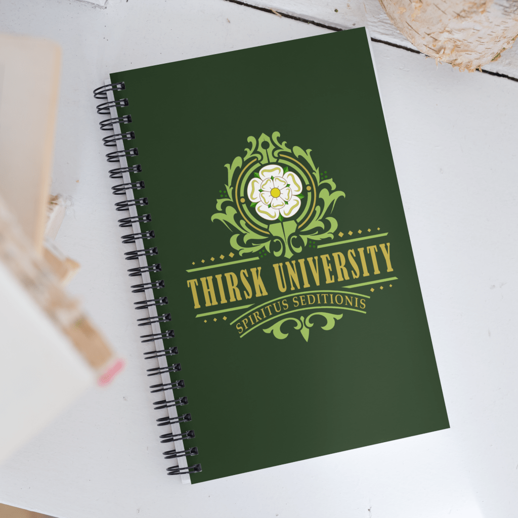 Thirsk University Spiral notebook
