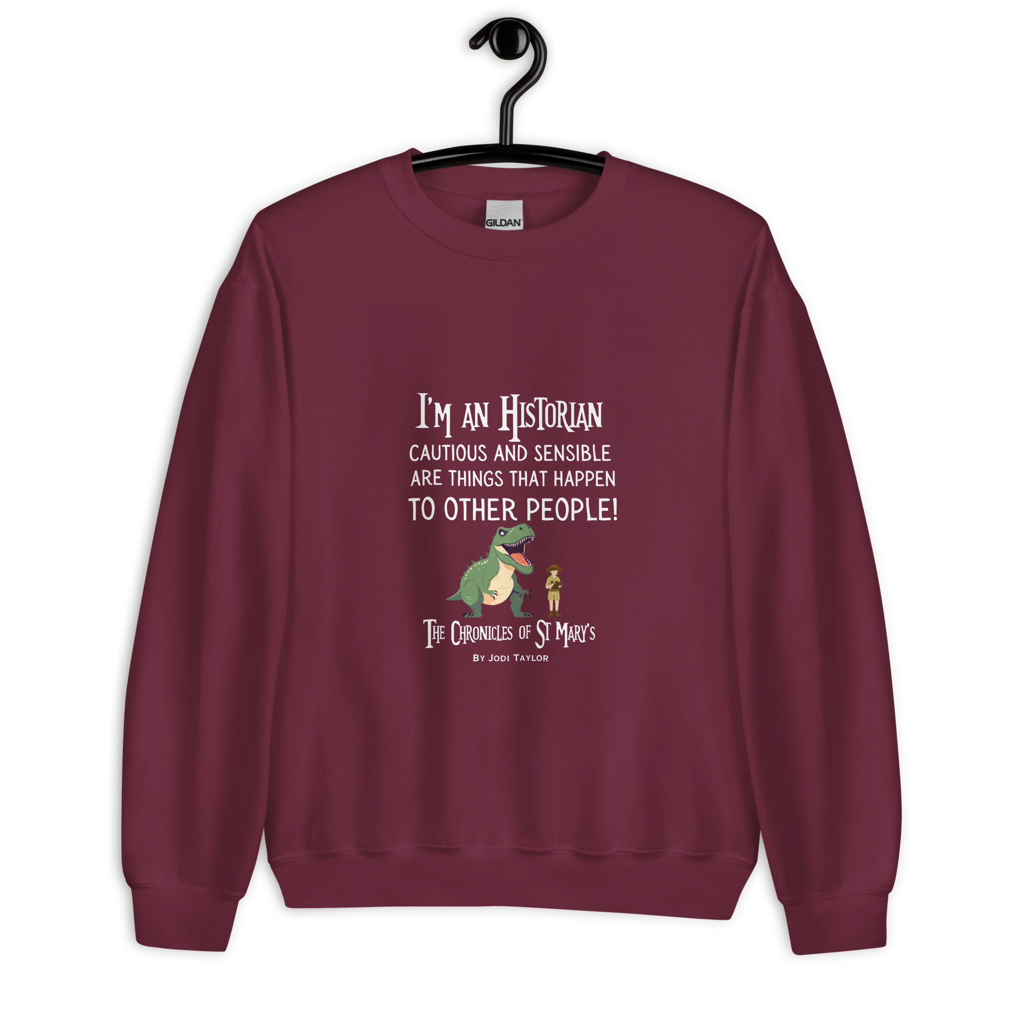 Cautious and Sensible Unisex Sweatshirt (up to 5XL) - Image 4