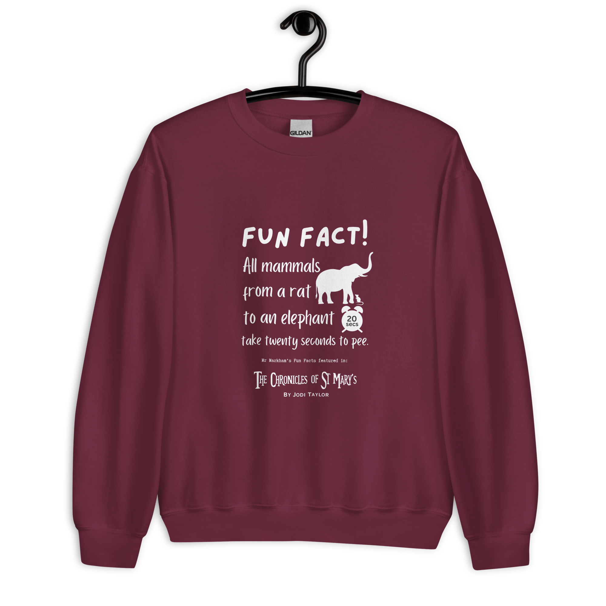 Fun Fact Pee! Unisex Sweatshirt (up to 5XL) - Image 4