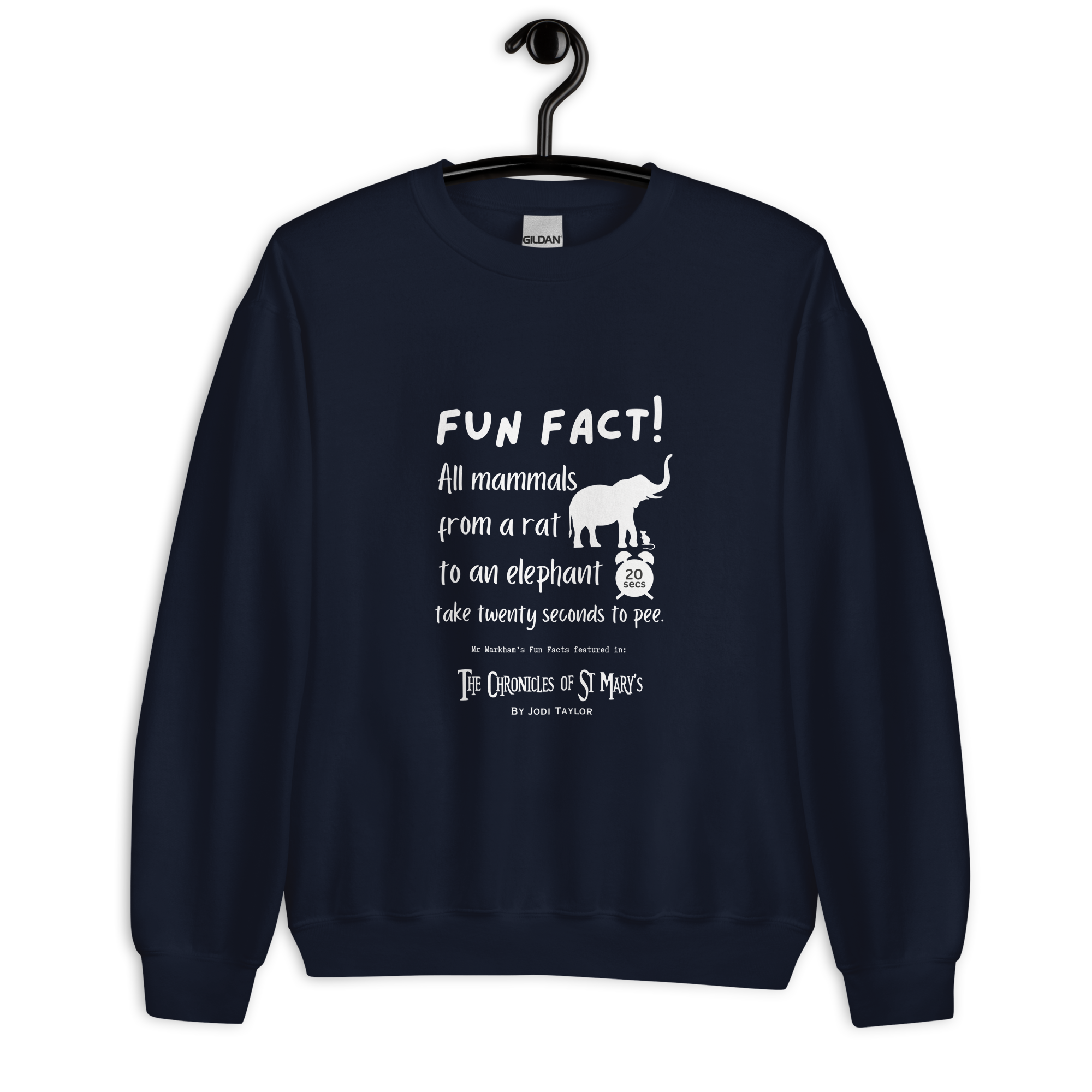 Fun Fact Pee! Unisex Sweatshirt (up to 5XL) - Image 2