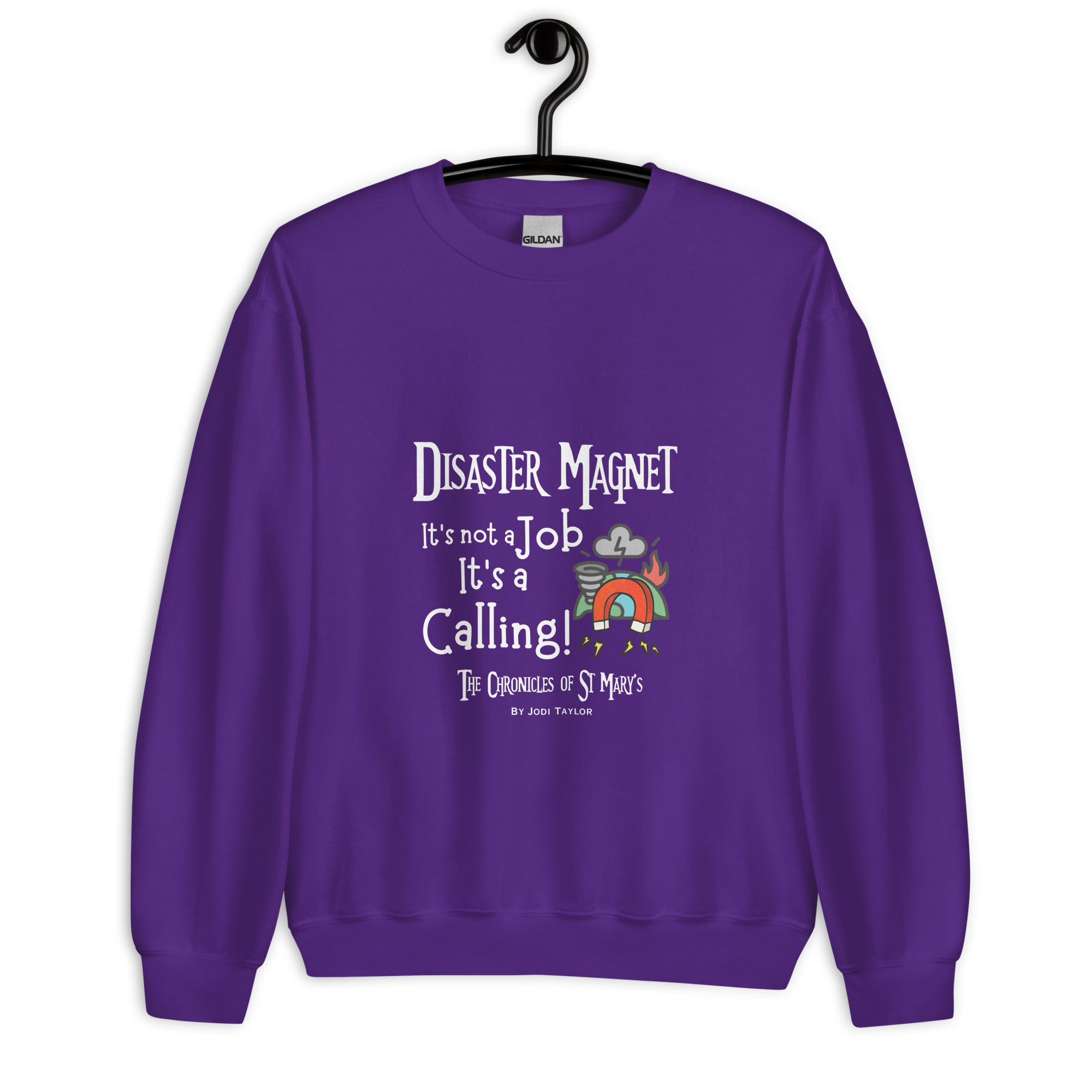 Disaster Magnet Unisex Sweatshirt up to 5XL - Image 3