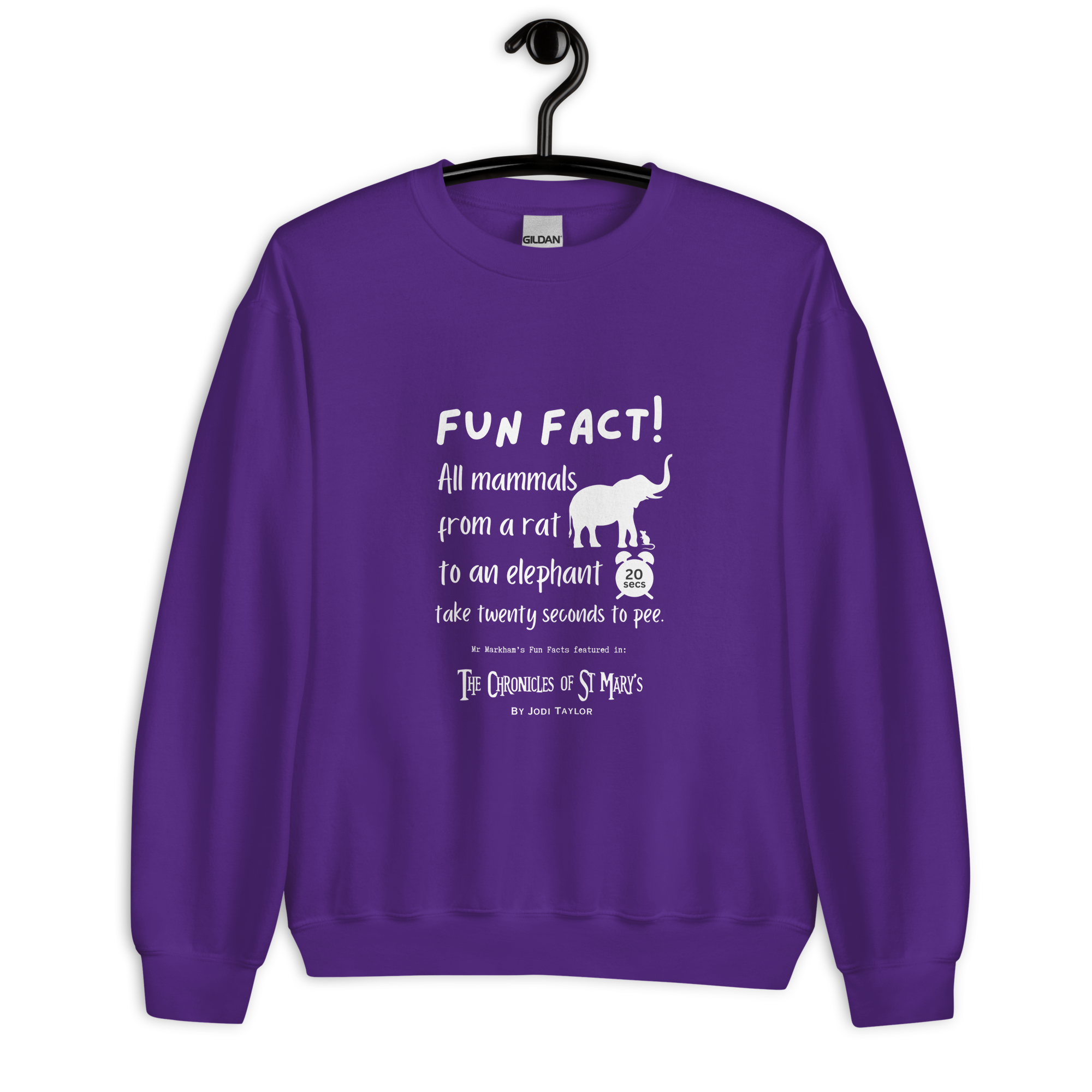 Fun Fact Pee! Unisex Sweatshirt (up to 5XL)