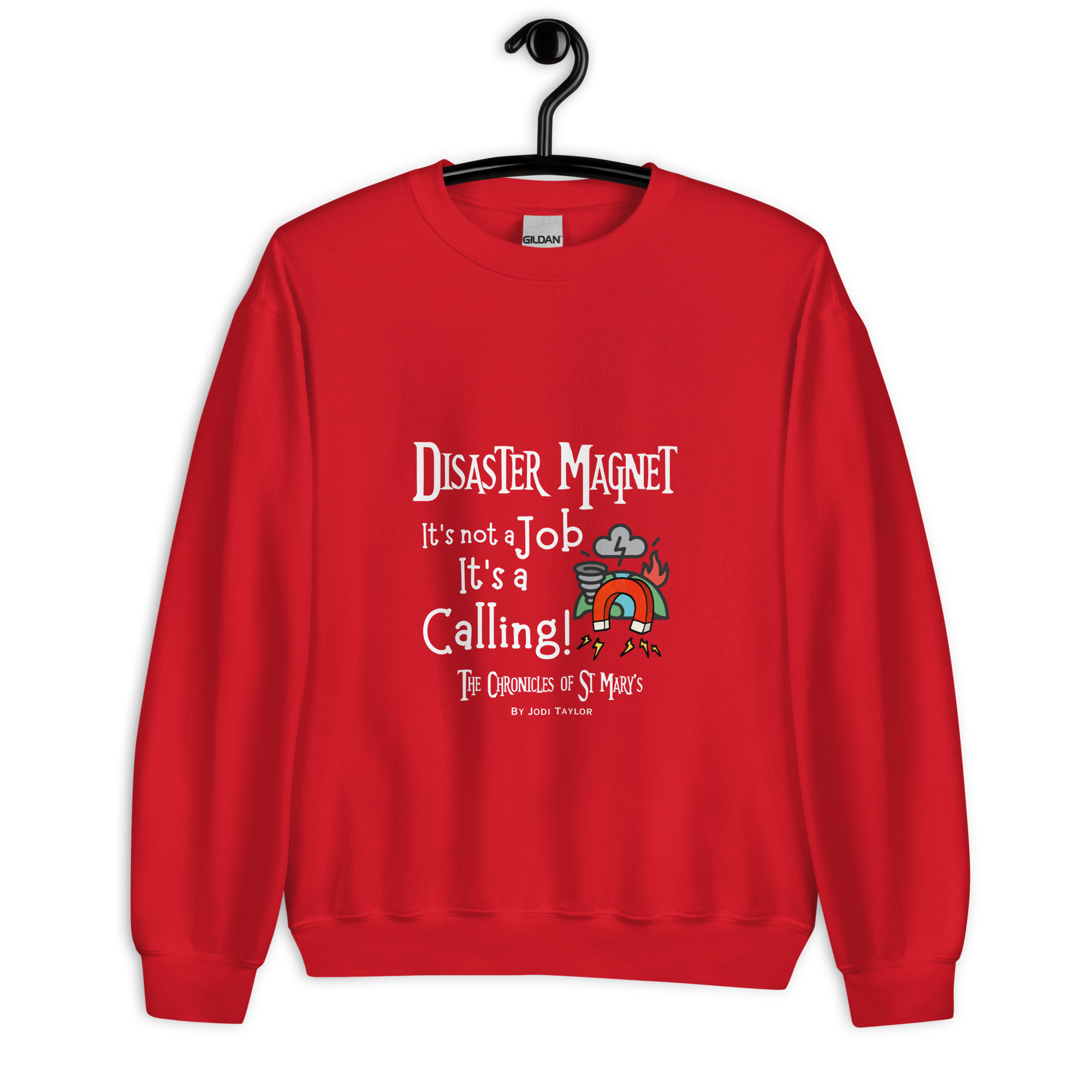 Disaster Magnet Unisex Sweatshirt up to 5XL - Image 6