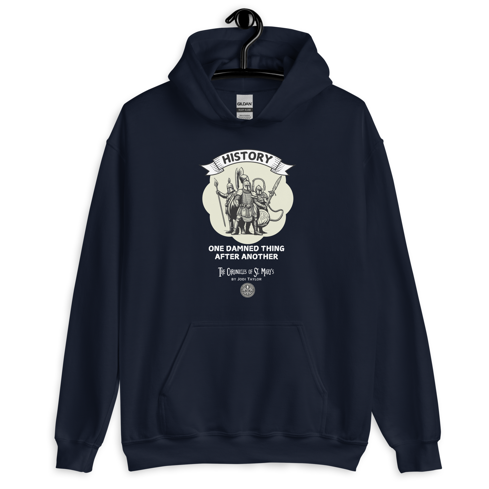 History - One Damned Thing After Another Unisex Hoodie (up to 5XL) - Image 2