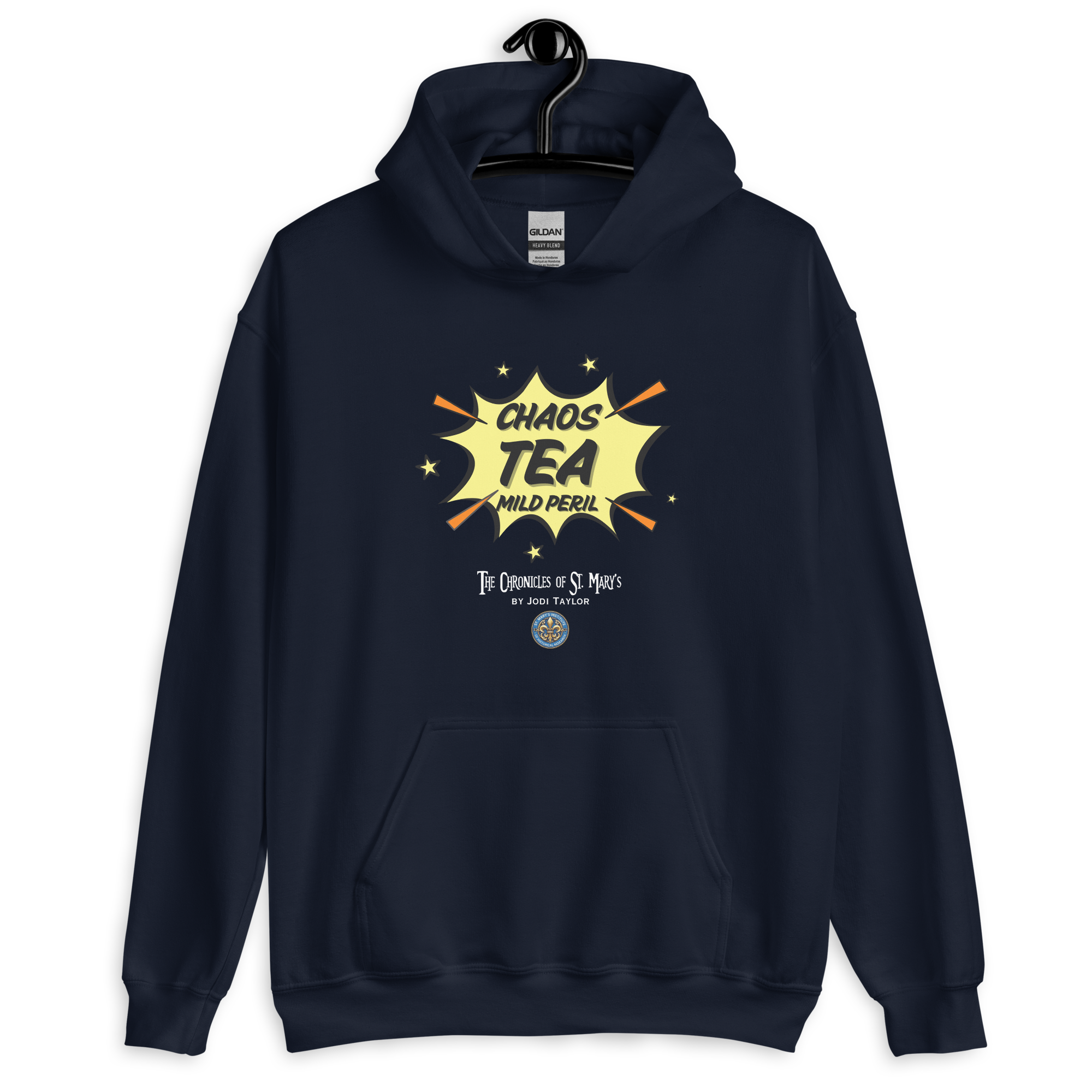 Chaos, Tea, Mild Peril - Unisex Hoodie (up to 5XL) - Image 2