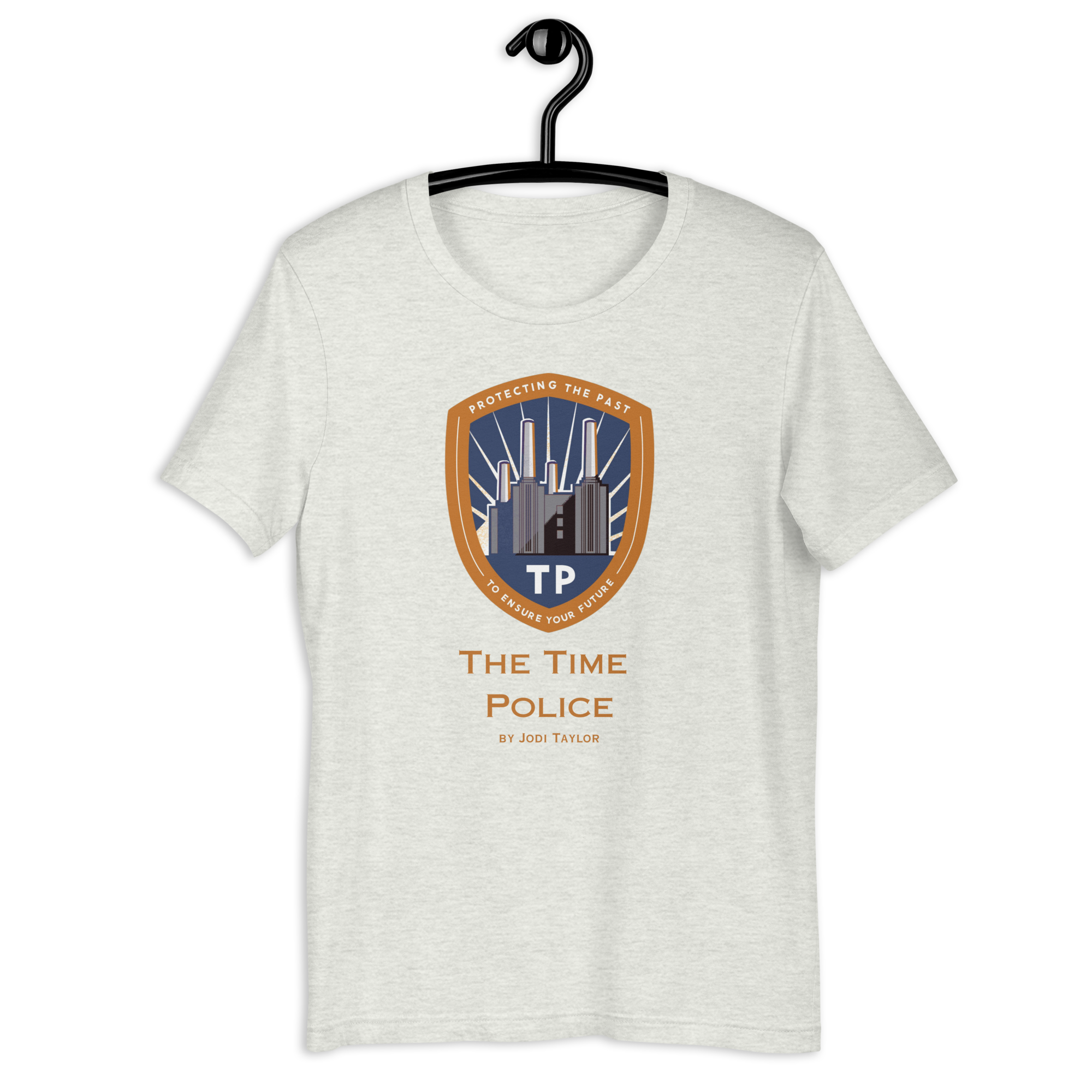 The Time Police Unisex t-shirt in light colours (up to 5XL) - Image 8