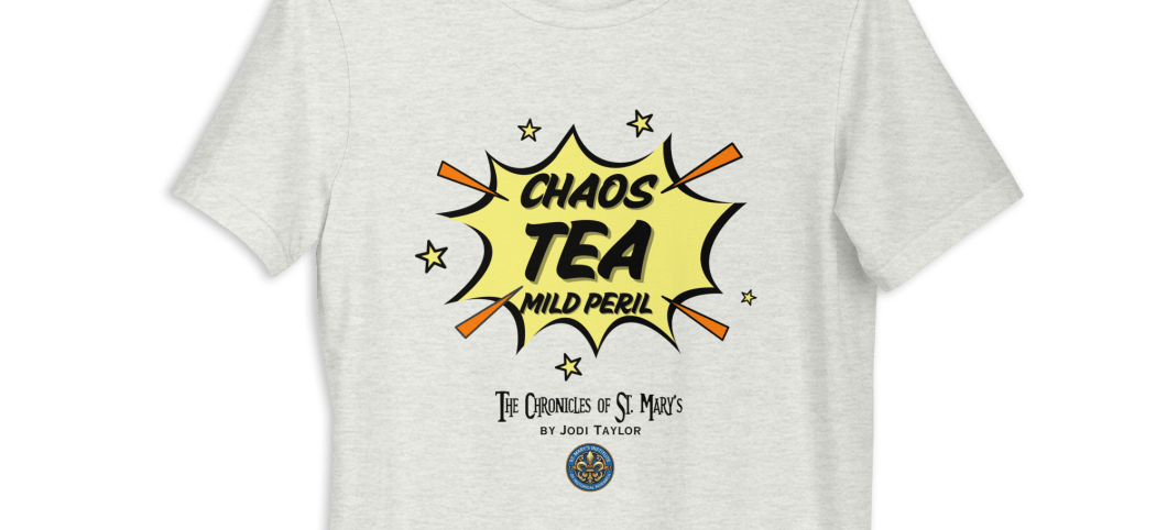 Chaos, Tea, Mild Peril -  Unisex t-shirt in light colours (up to 5XL)