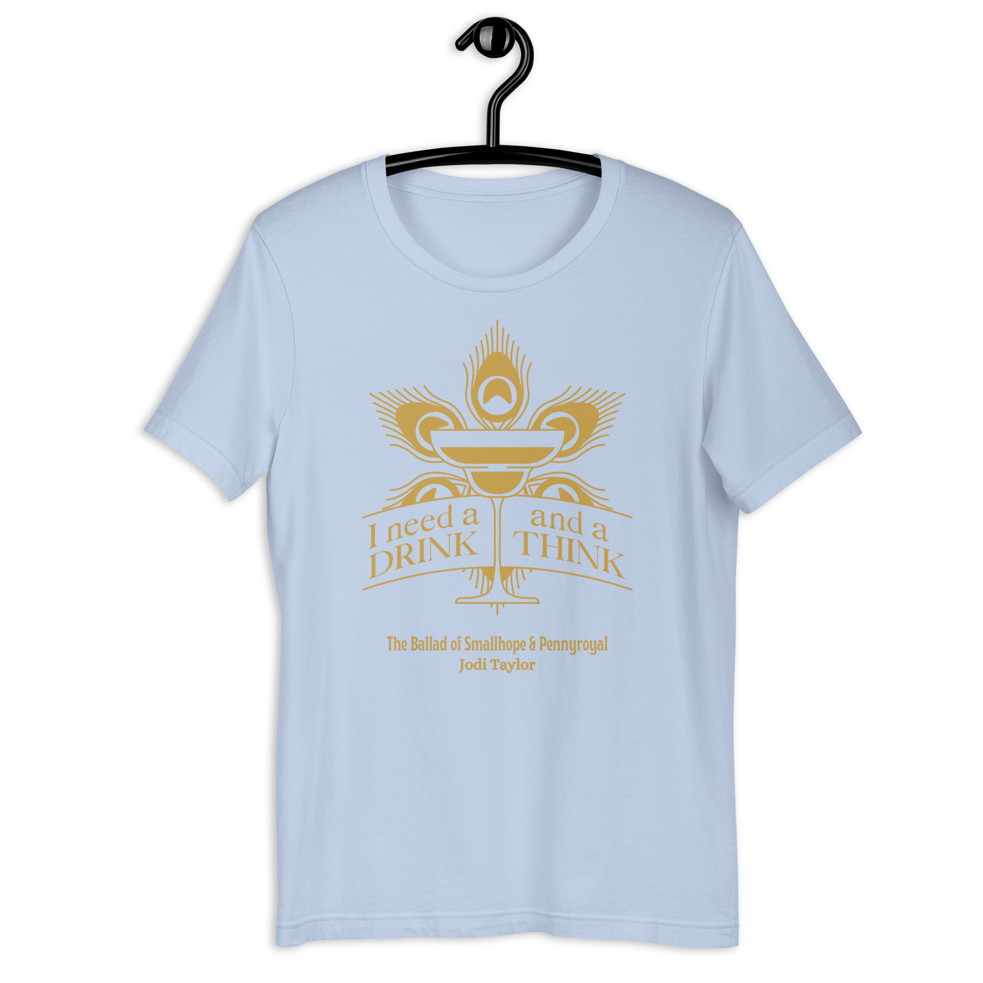 Having a Drink and a Think Unisex t-shirt in light colours (Up to 5XL) - Image 5
