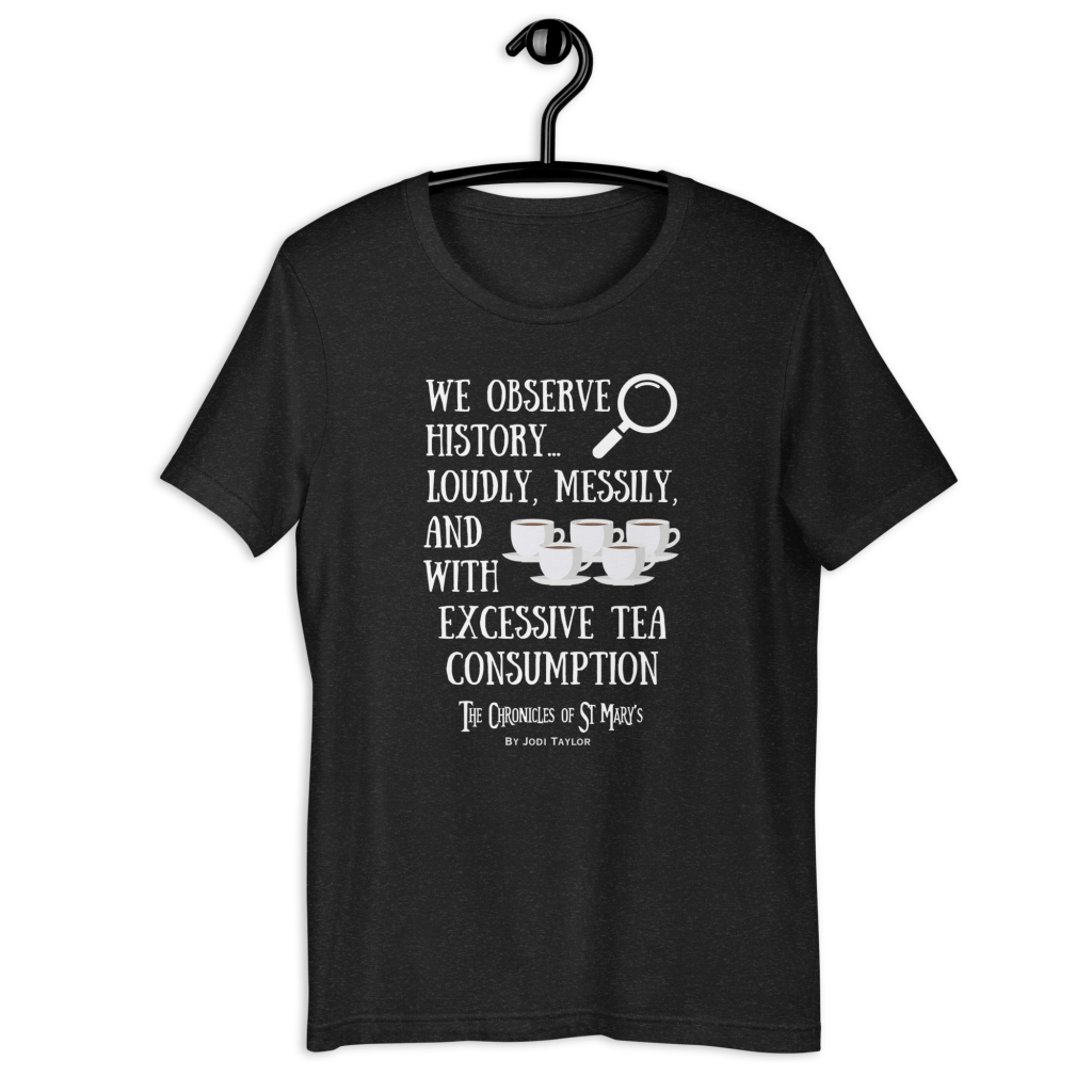 Loudly and Messily - Unisex t-shirt in dark colours (up to 5XL)