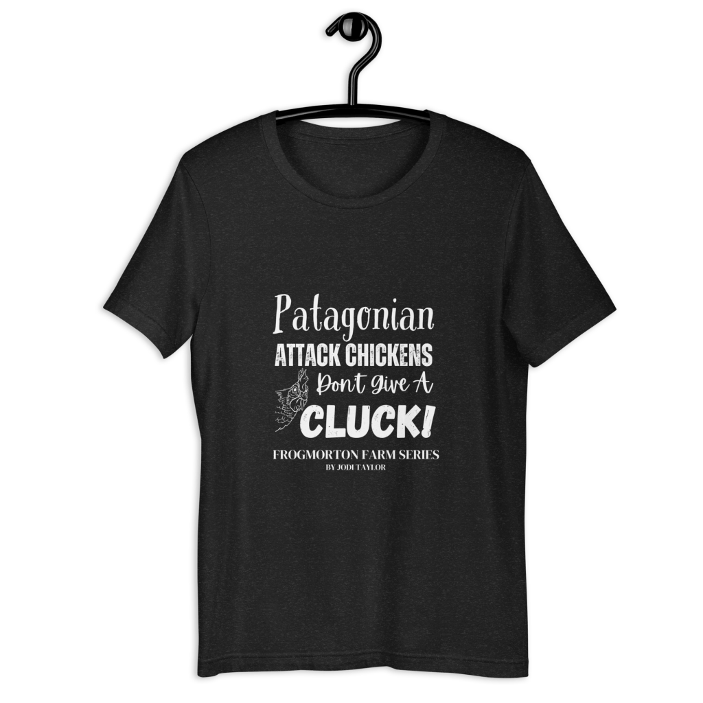 Patagonian Attack Chickens Don't give a Cluck - Unisex t-shirt dark colours (up to 5XL)