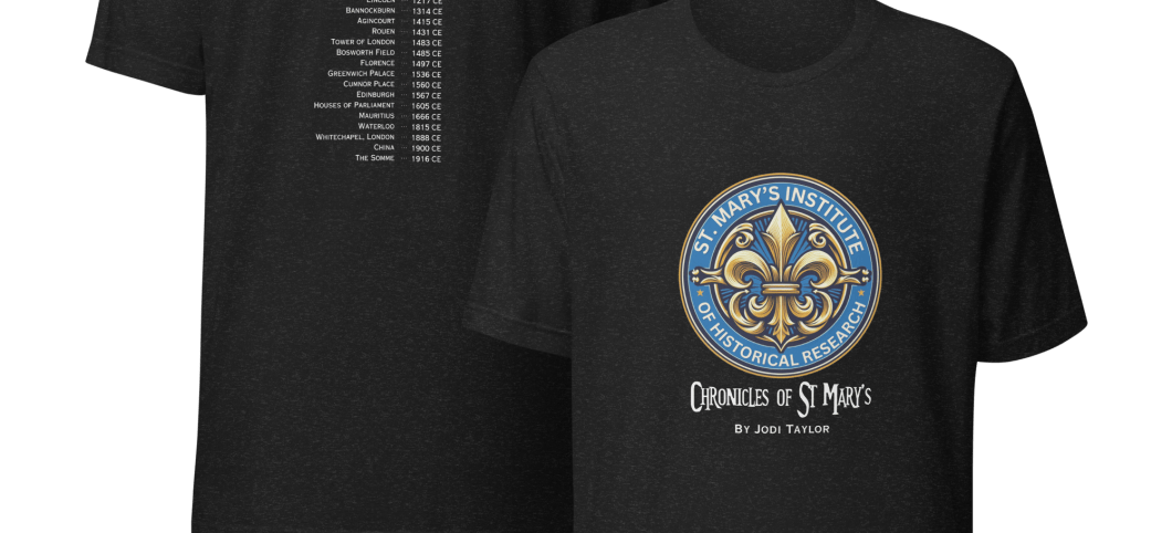 Chronicles of St Mary’s List of the Main Jumps band-style Unisex t-shirt in dark colours (up to 5XL)