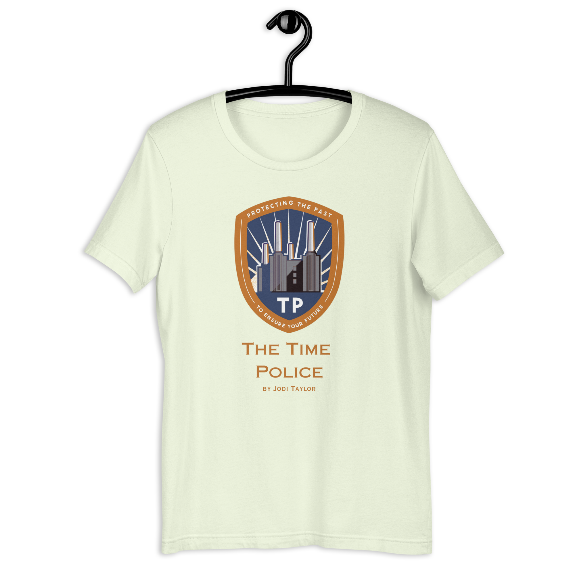 The Time Police Unisex t-shirt in light colours (up to 5XL) - Image 10