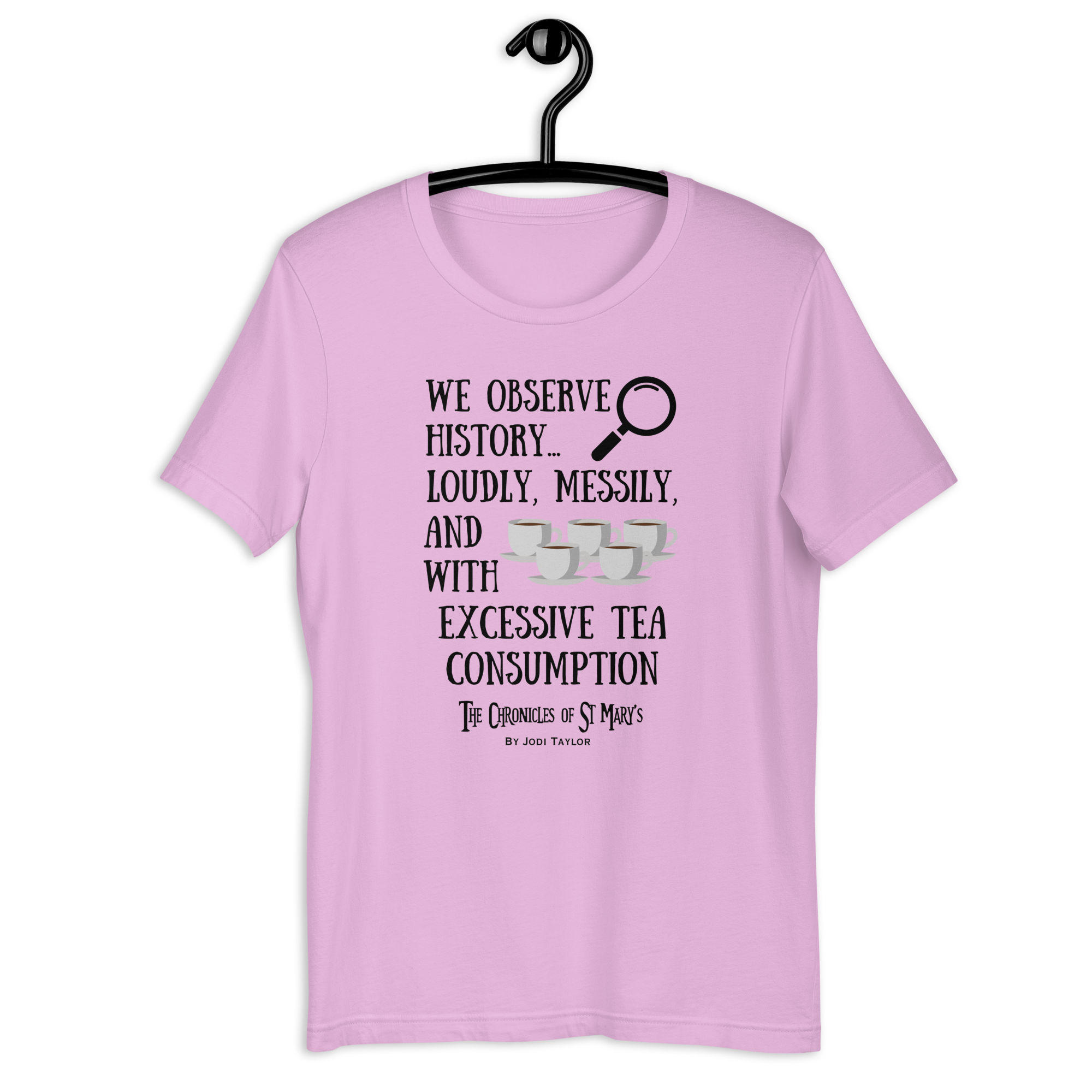 Loudly and Messily - Unisex t-shirt in light colours (up to 5XL) - Image 3