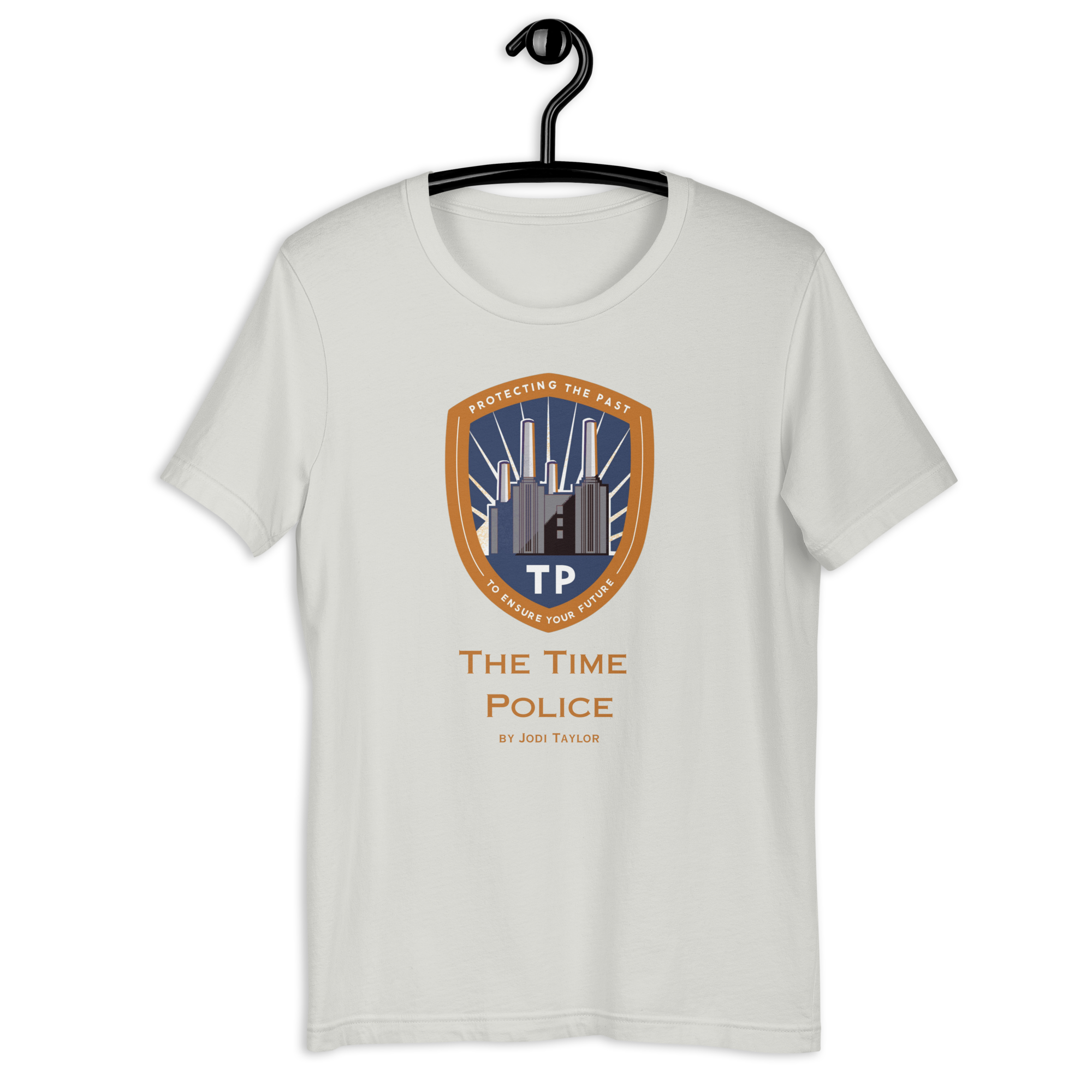 The Time Police Unisex t-shirt in light colours (up to 5XL) - Image 7