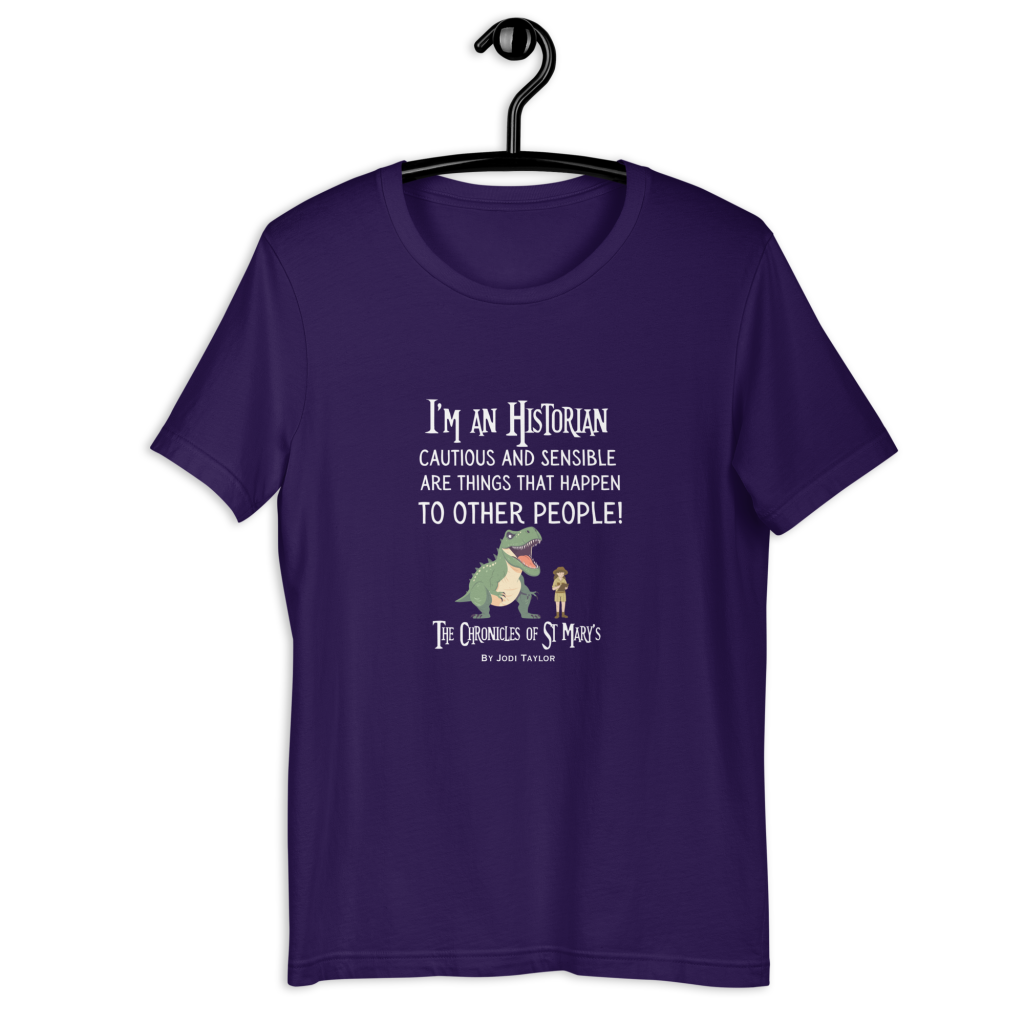Cautious and Sensible Unisex t-shirt in dark colours (Up to 5XL)