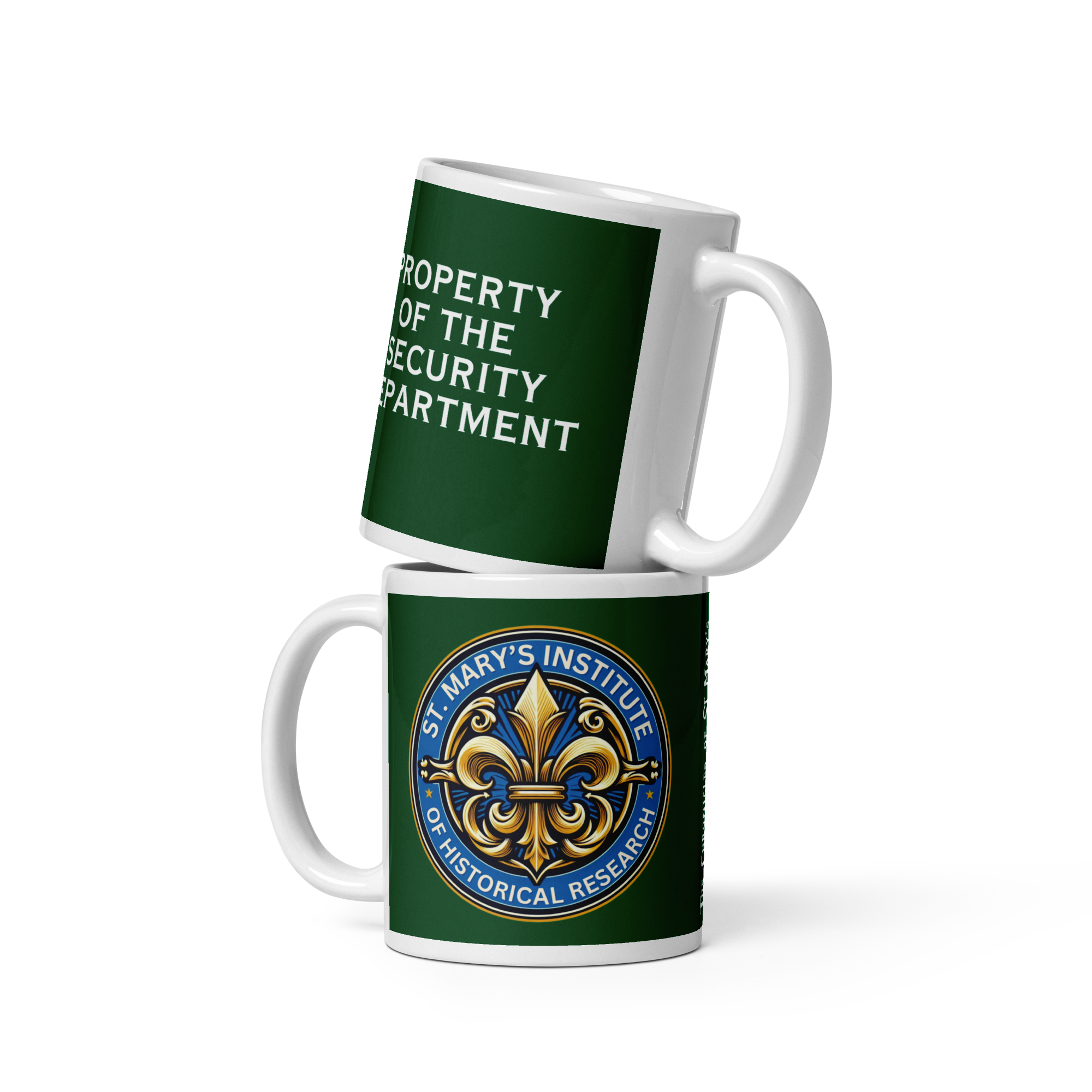 St. Mary's Security Department glossy mug in 3 sizes - Image 2