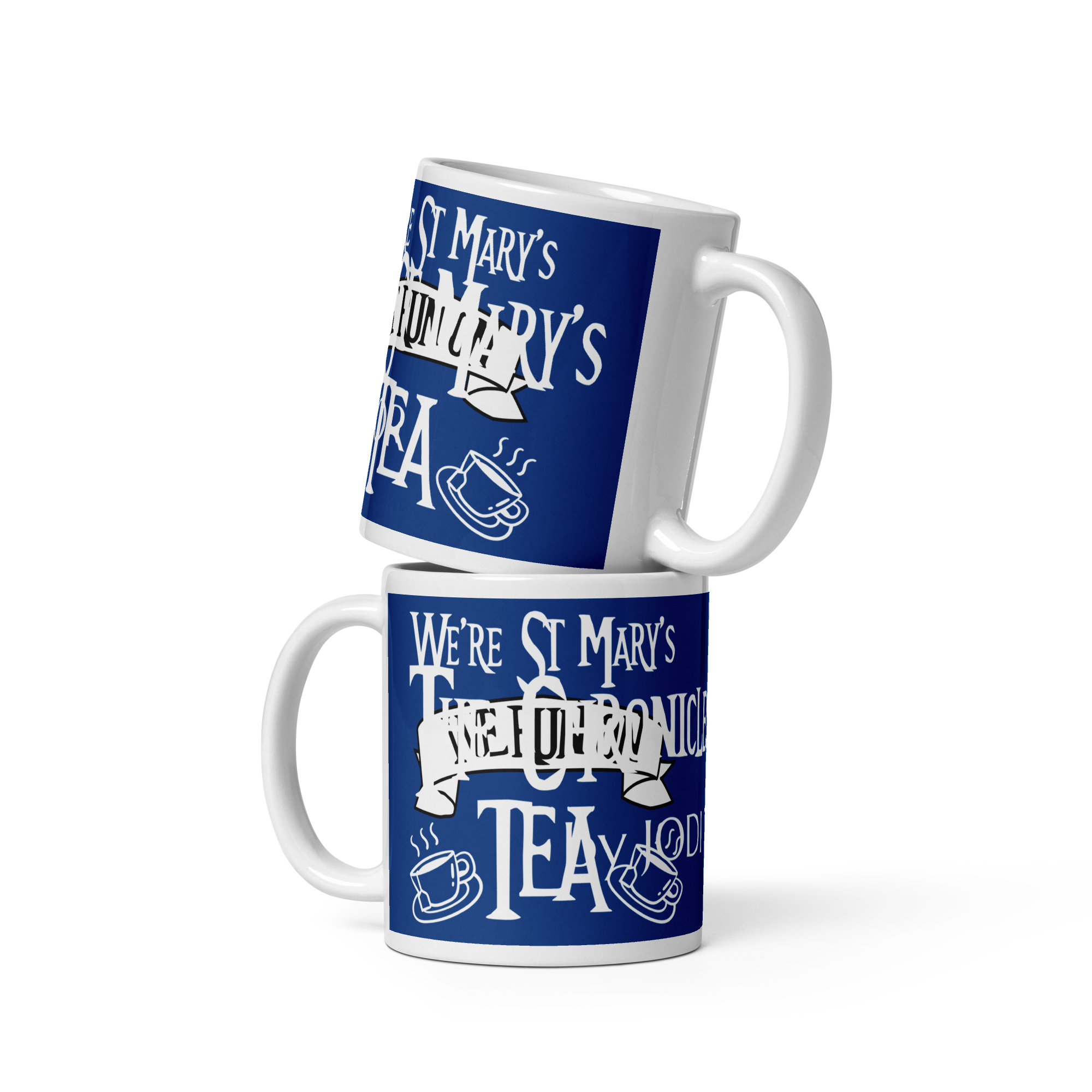 We run on tea! Glossy mug in 3 sizes - Image 2