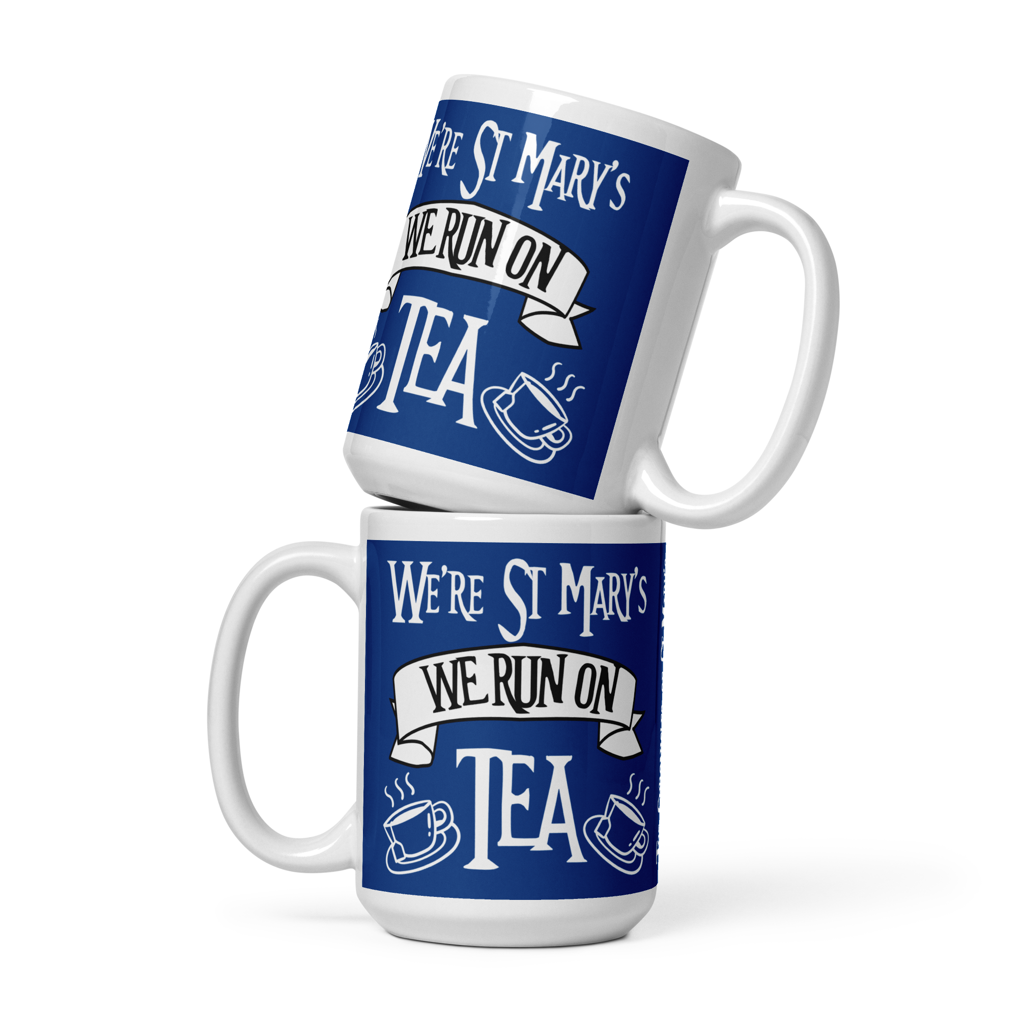 We run on tea! Glossy mug in 3 sizes - Image 3