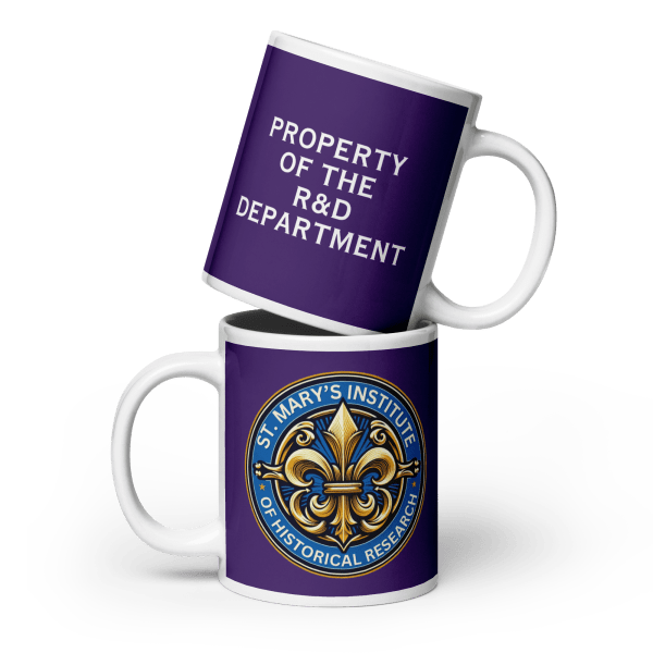 St. Mary's R&D Department glossy Mug in 3 Sizes