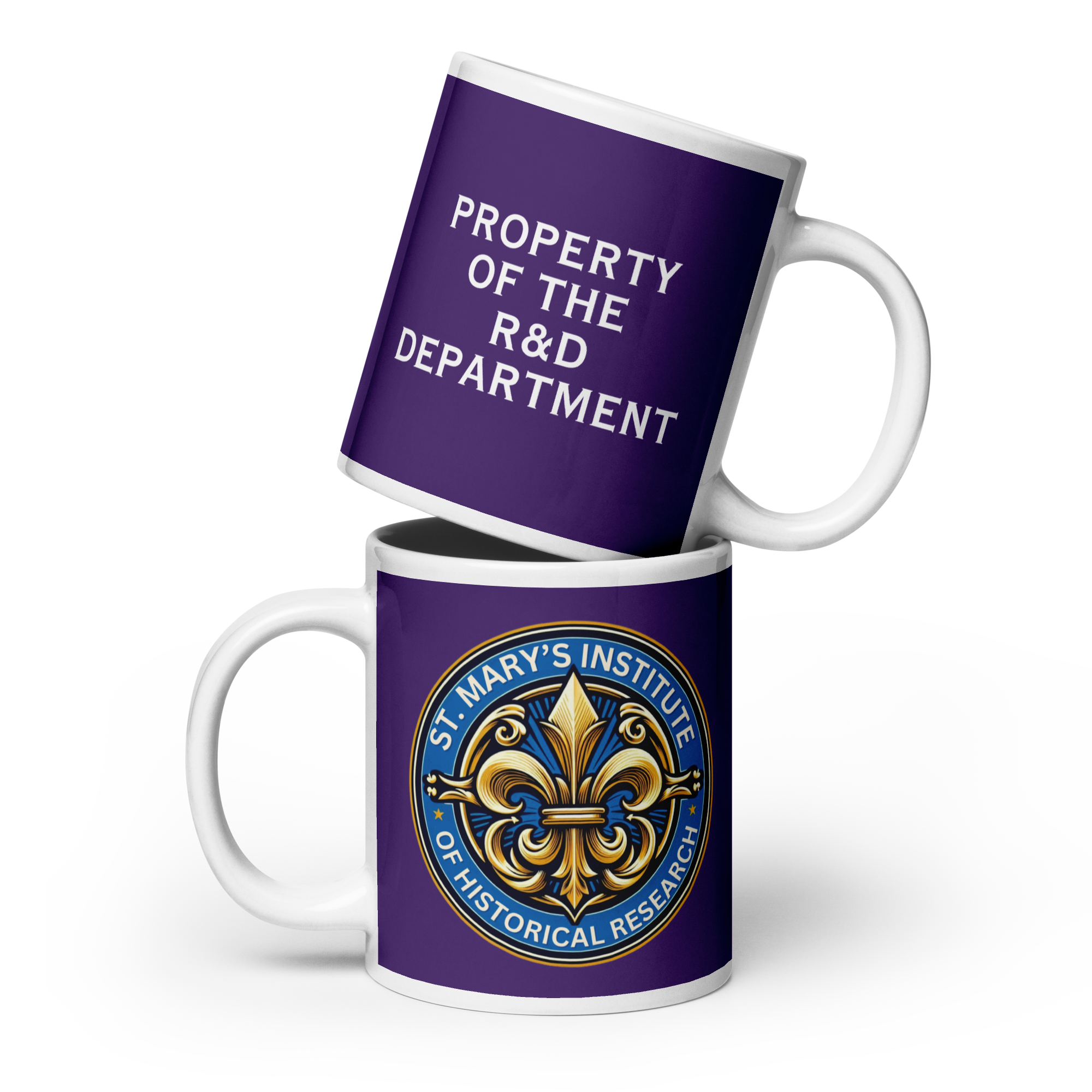 St. Mary's R&D Department glossy Mug in 3 Sizes