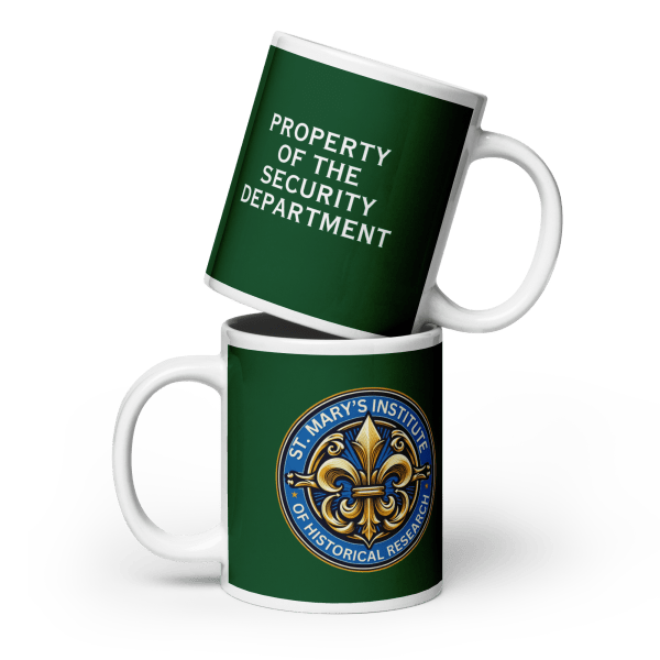 St. Mary's Security Department glossy mug in 3 sizes