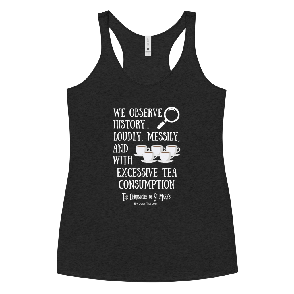 Loudly and Messily Women's Racerback Tank (up to XL)