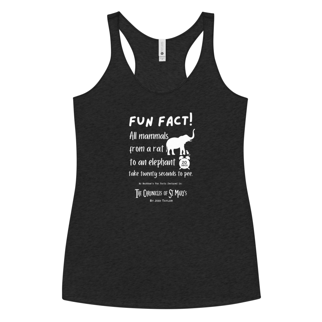 Fun Fact Pee! Women's Racerback Tank (up to XL)