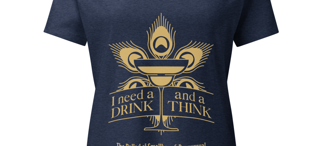 Smallhope & Pennyroyal Women’s relaxed v-neck t-shirt (up to 2XL)