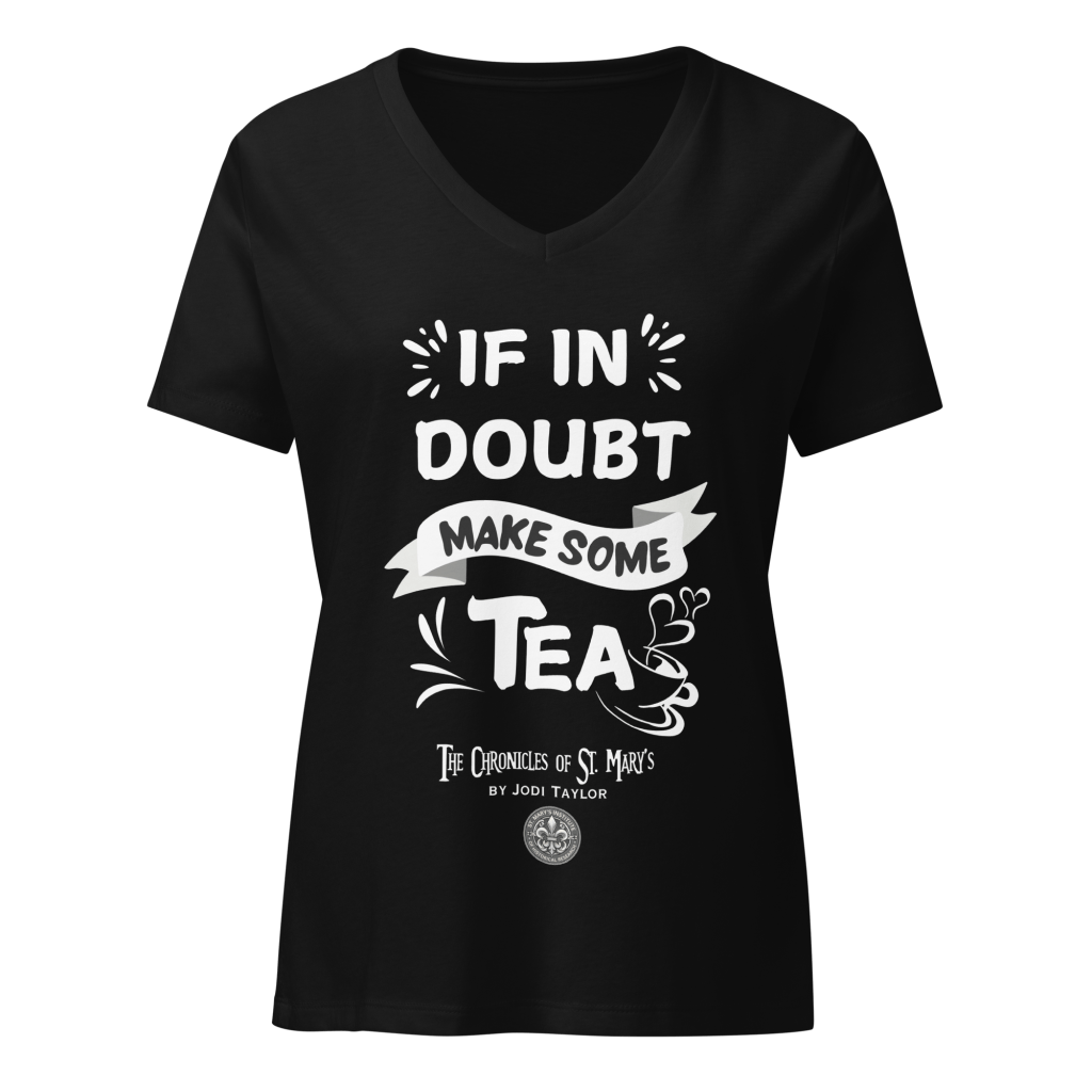 If In Doubt - Women’s relaxed v-neck t-shirt (up to 2XL)