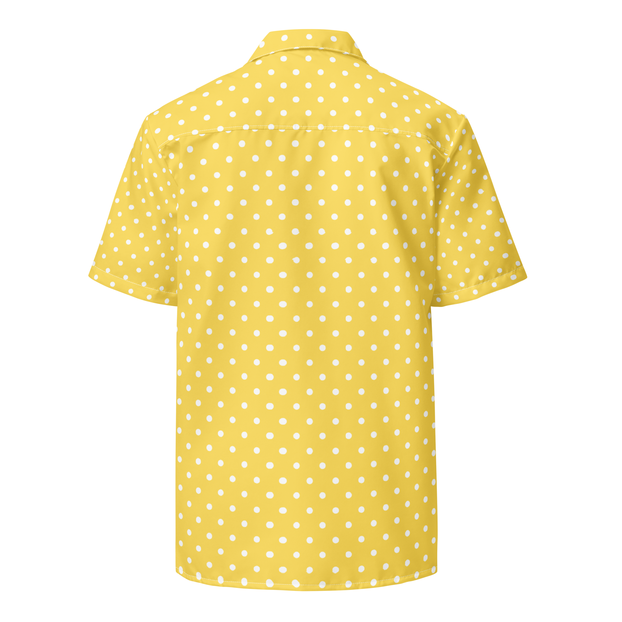 Yellow Spotty Pyjama Shirt (Unisex) up to 6XL - Image 2