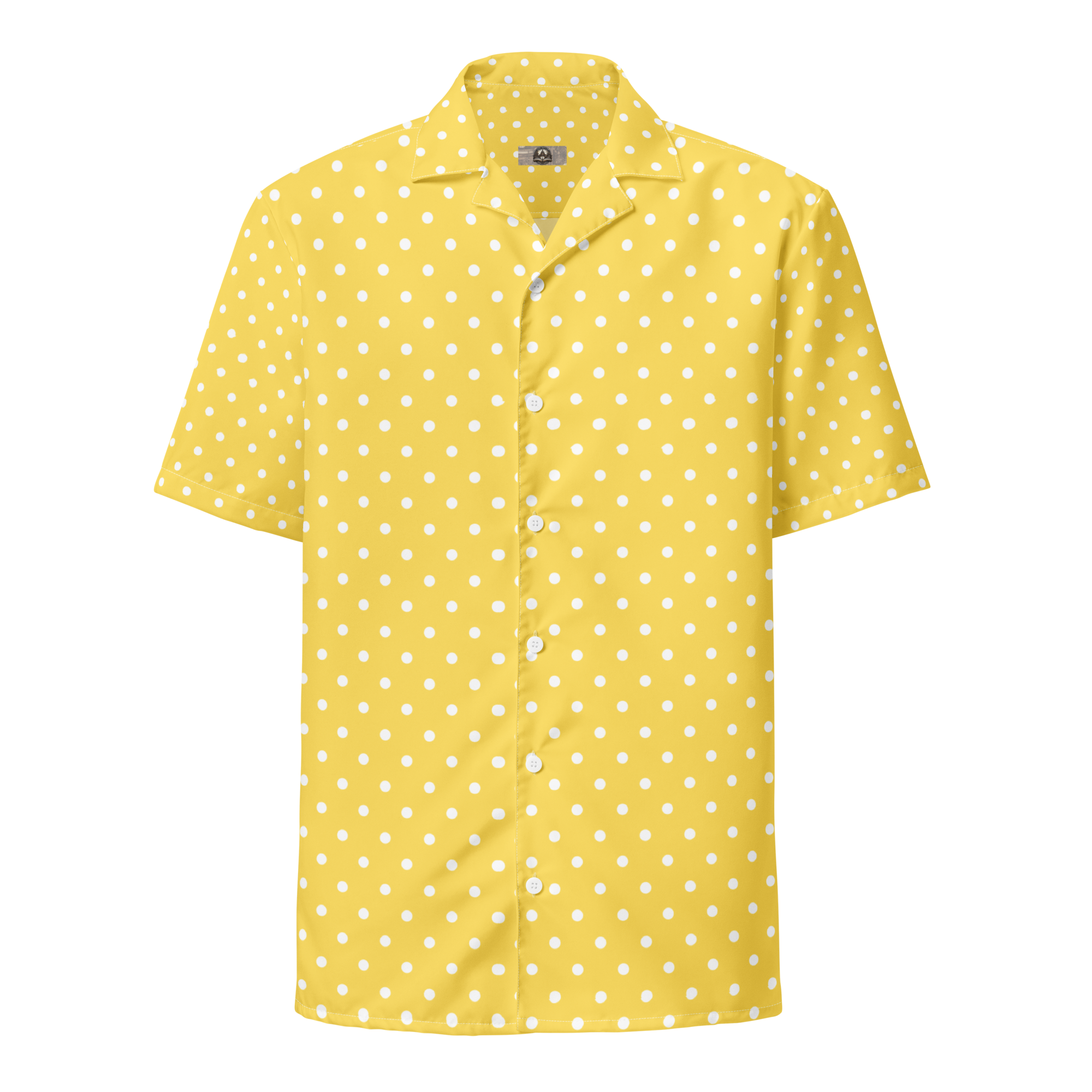 Yellow Spotty Pyjama Shirt (Unisex) up to 6XL