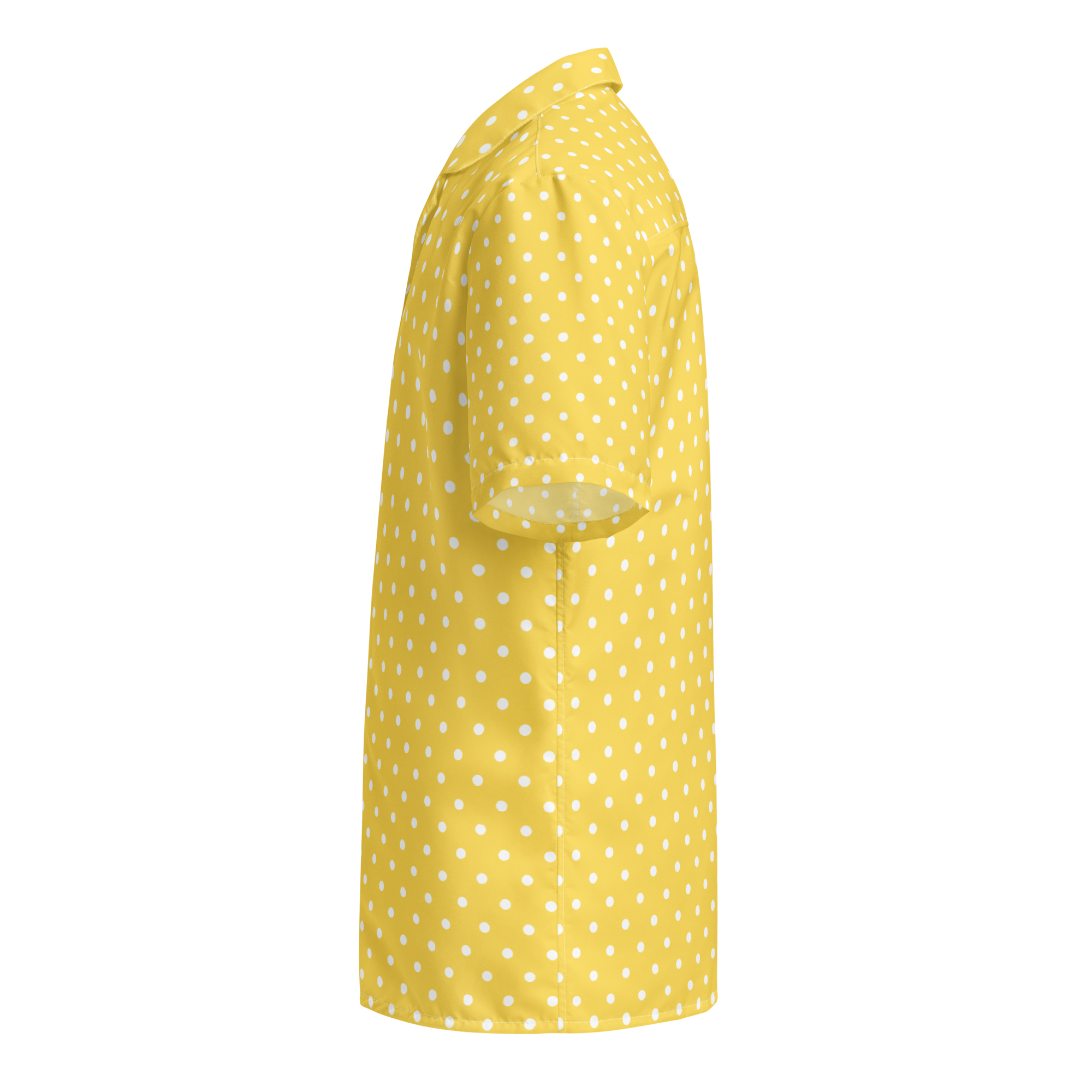 Yellow Spotty Pyjama Shirt (Unisex) up to 6XL - Image 3