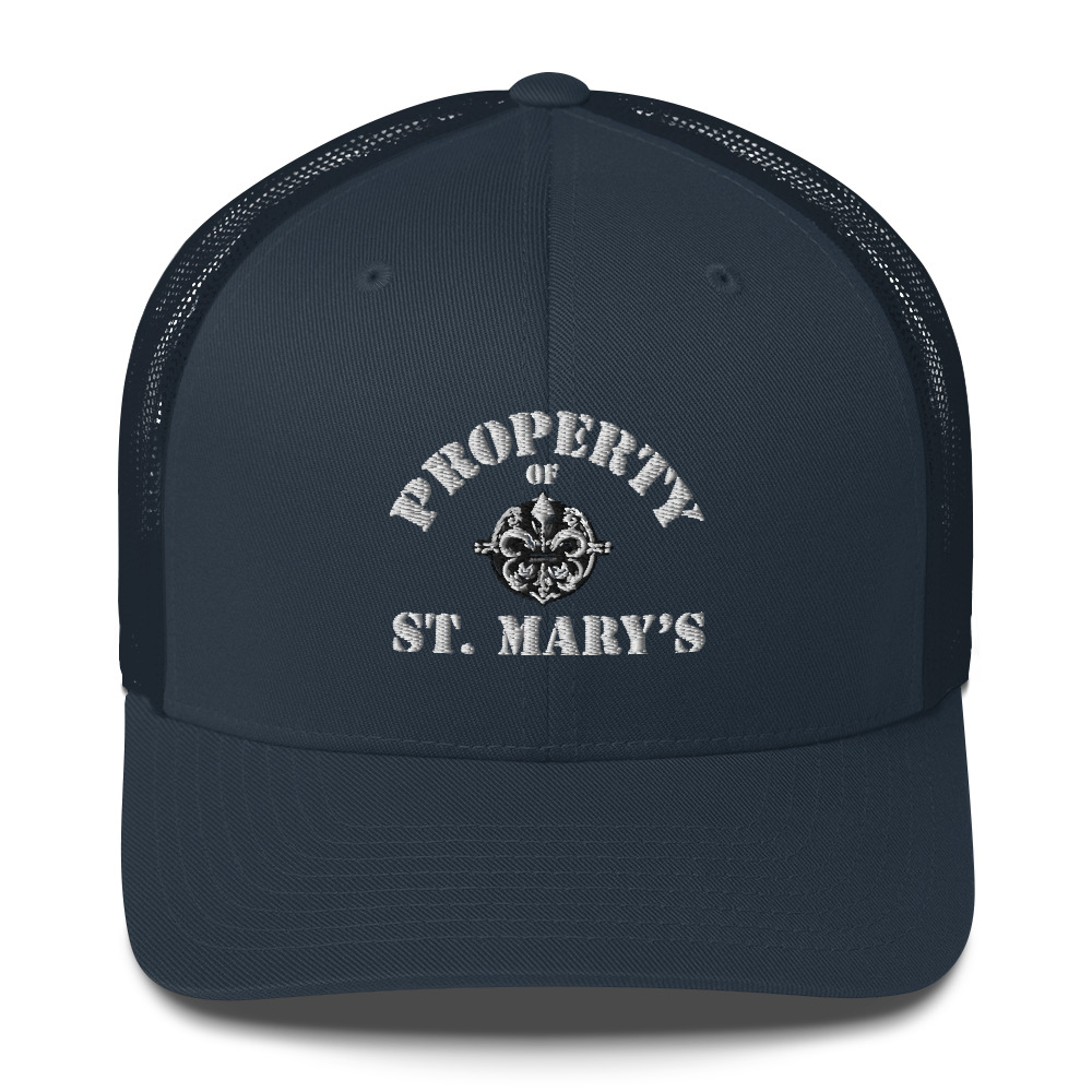 Property of St Mary's New Style Logo Trucker Cap