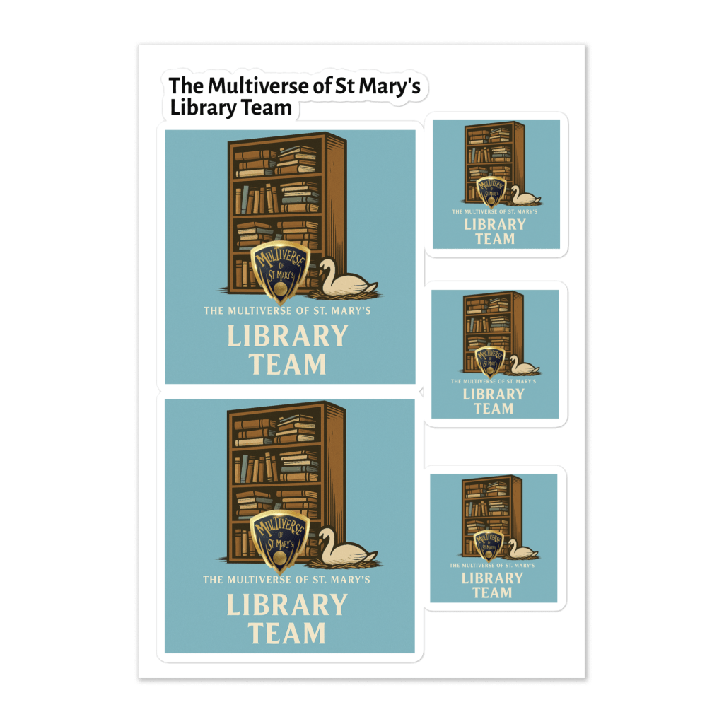 Multiverse Library Team - Sticker sheet