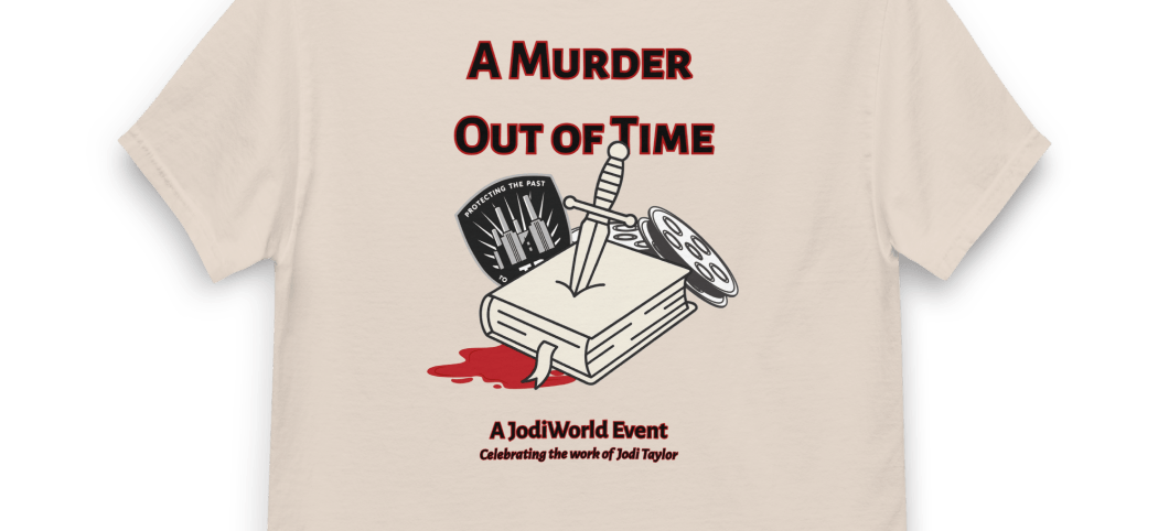 A Murder Out of Time – Unisex classic tee (Gildan) Up to 5XL in Light Colours