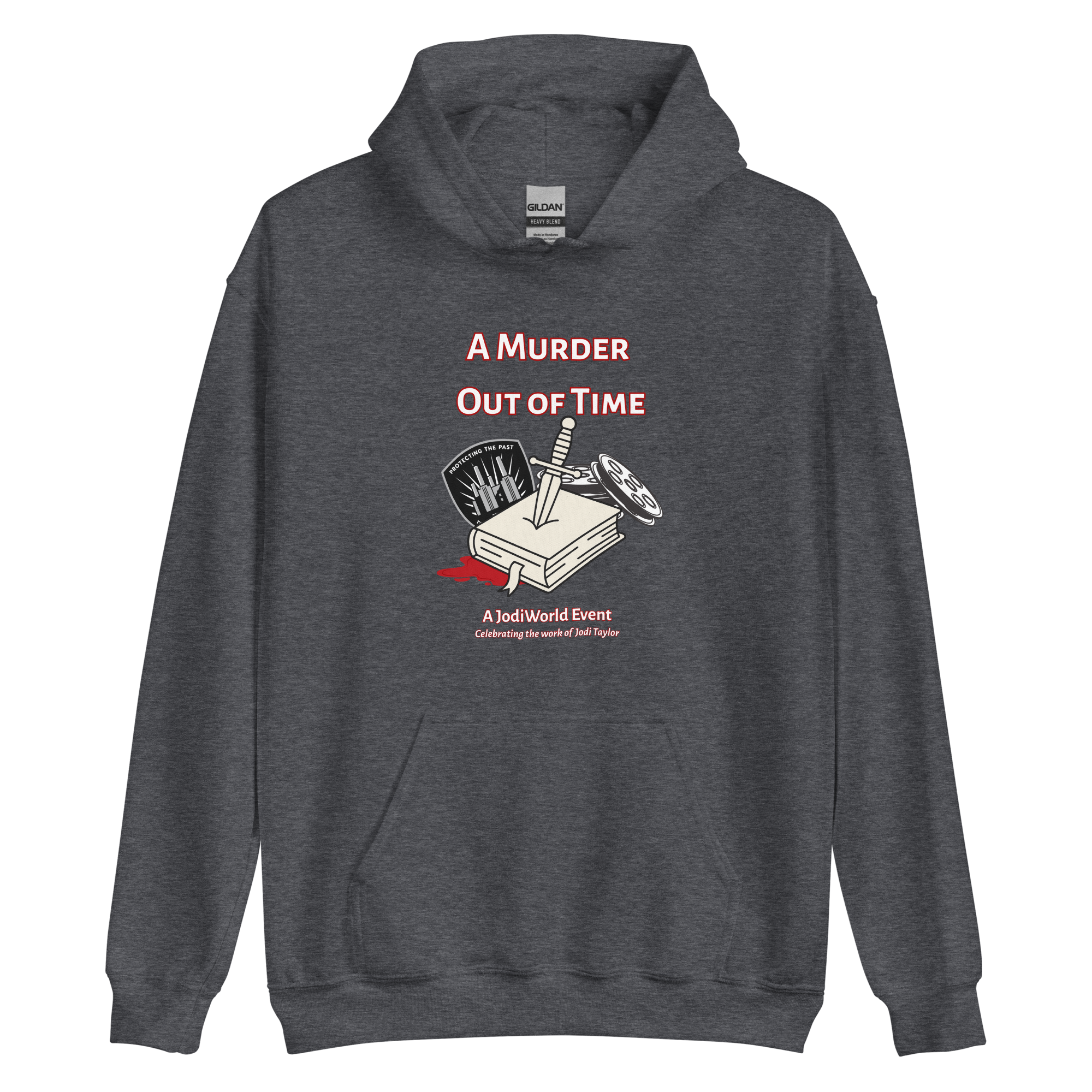 A Murder Out of Time - Unisex Hoodie - Up to 5XL - Image 4