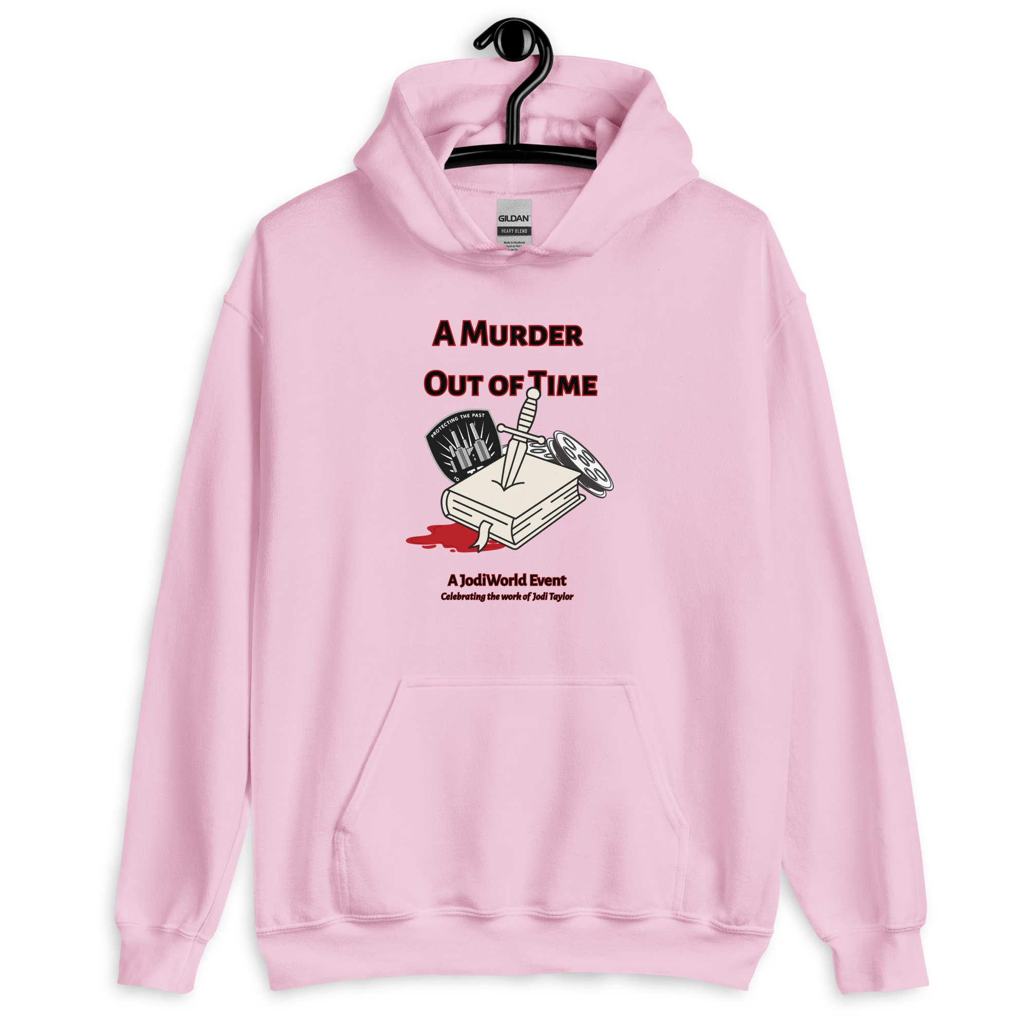 A Murder Out of Time - Unisex Hoodie - Up to 5XL - Image 7