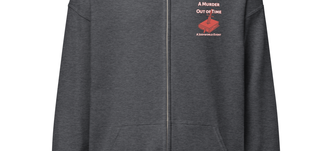 A Murder Out of Time - Unisex heavy blend zip hoodie - Up to 5XL