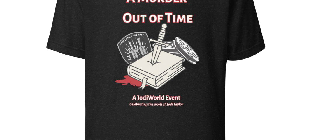 A Murder Out of Time - Unisex t-shirt (Dark Colours - BELLA)