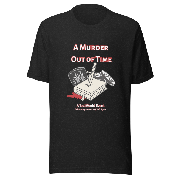 A Murder Out of Time - Unisex t-shirt (Dark Colours - BELLA)