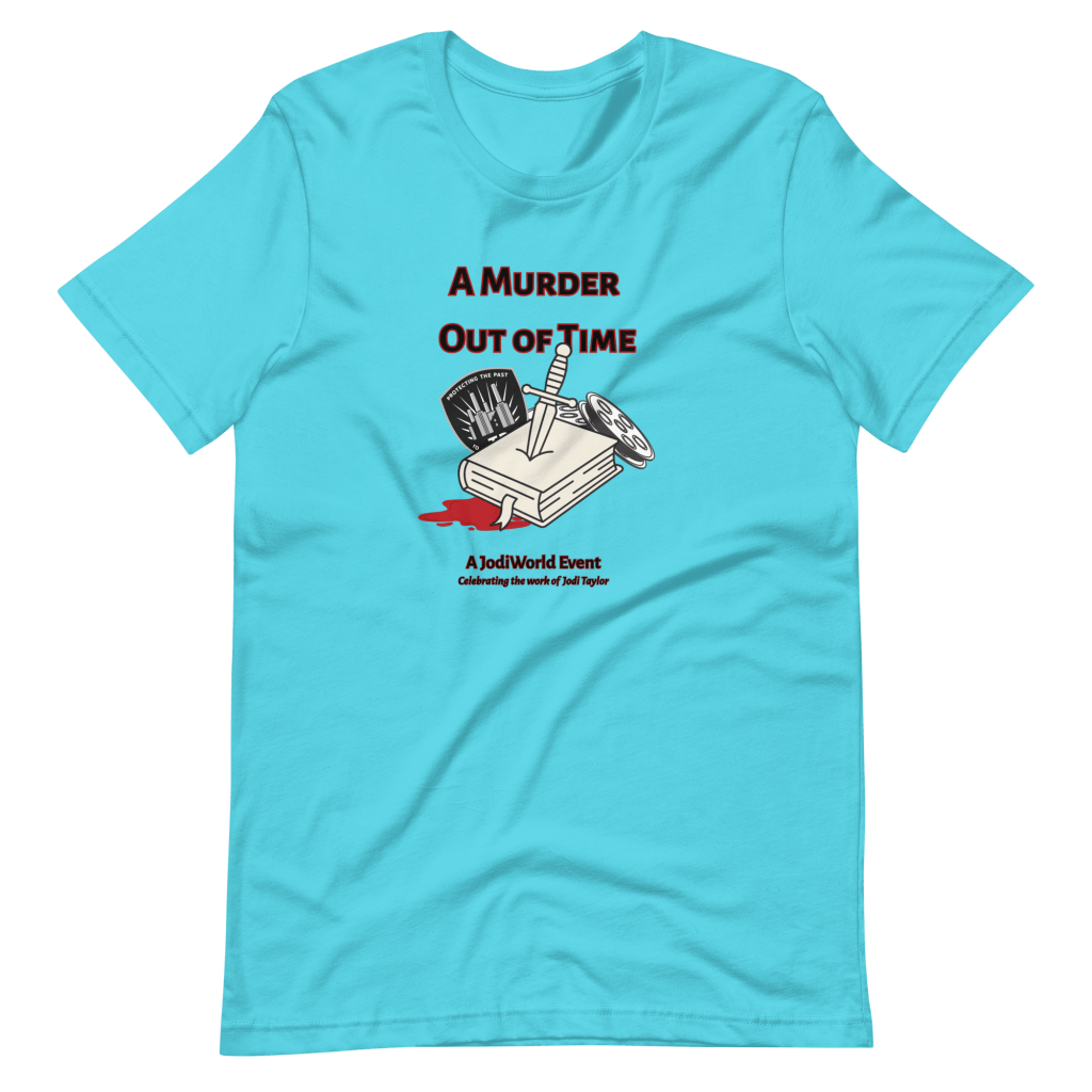 A Murder Out of Time – Unisex t-shirt (Light Colours – BELLA)