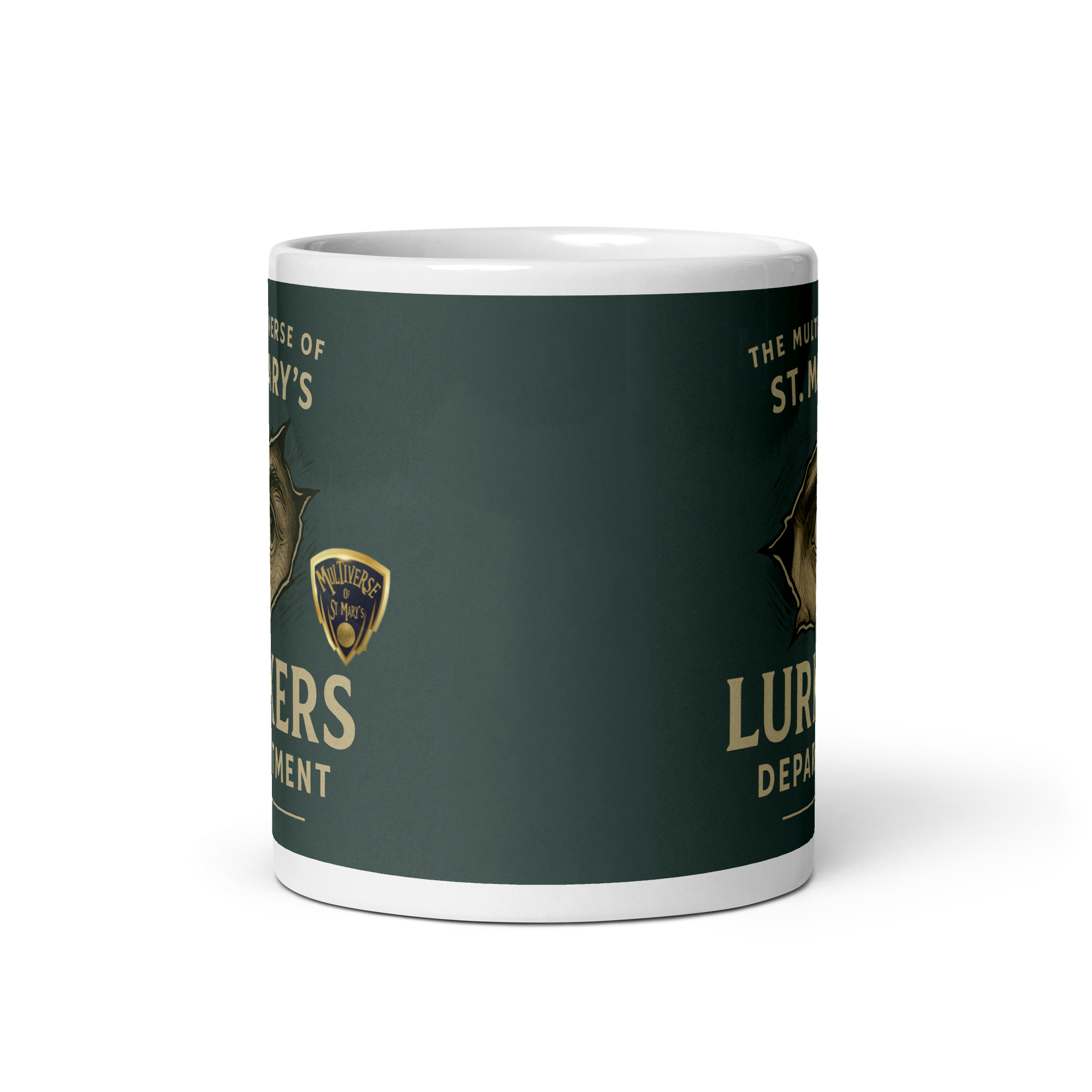 Multiverse Lurkers Department glossy mug (in 3 Sizes) - Image 4