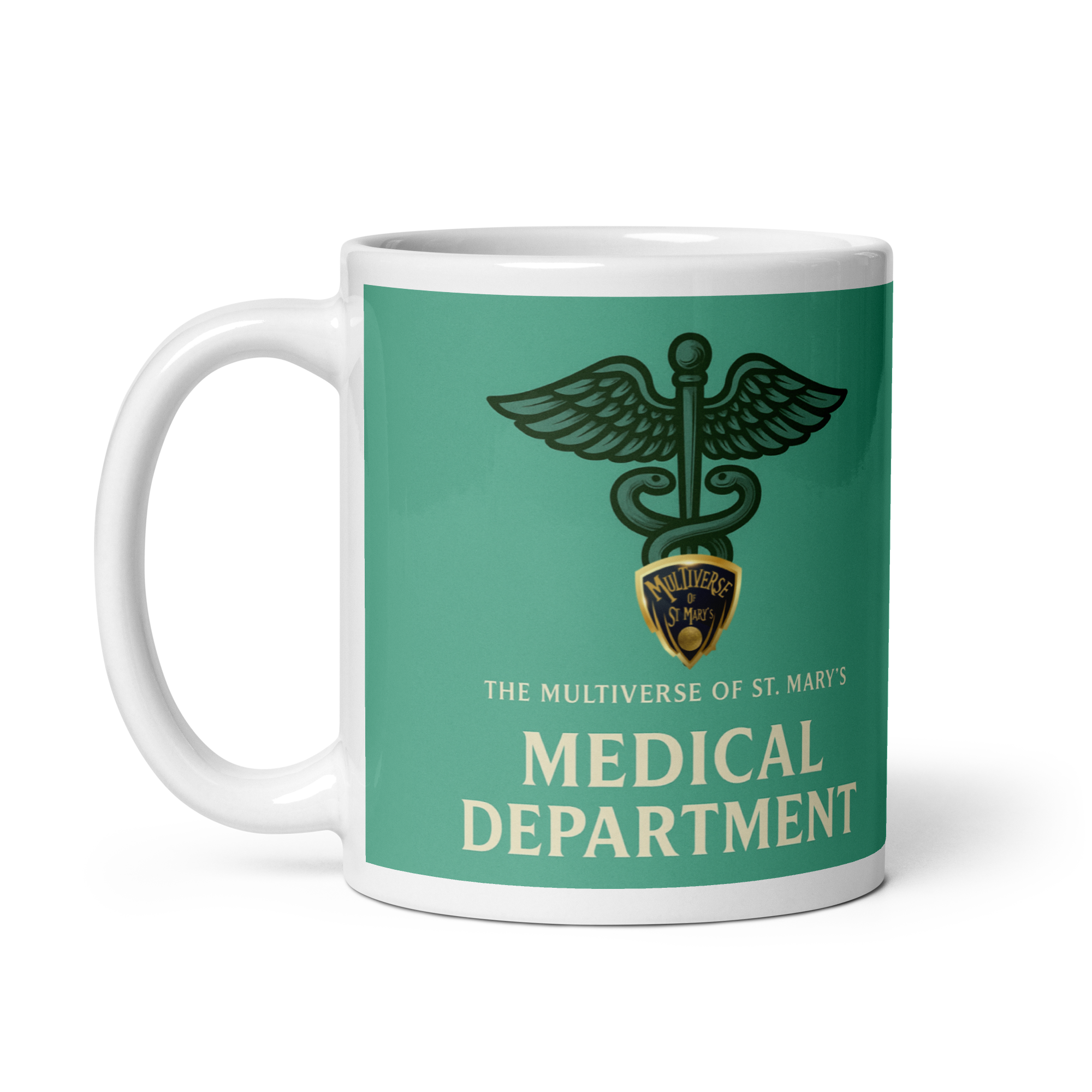 Multiverse Medical Department glossy mug (in 3 sizes) - Image 3
