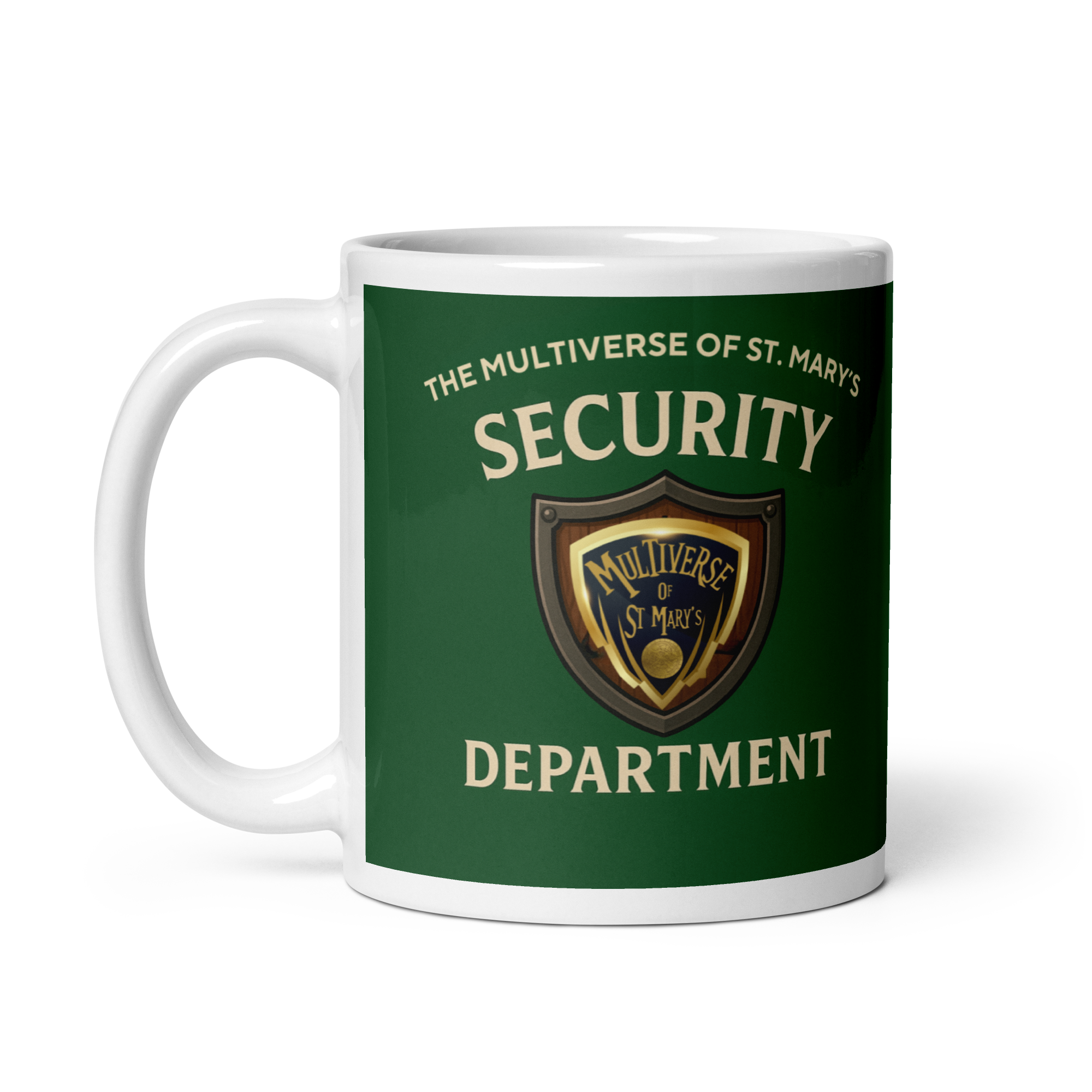 Multiverse Security Department glossy mug (In 3 Sizes) - Image 3