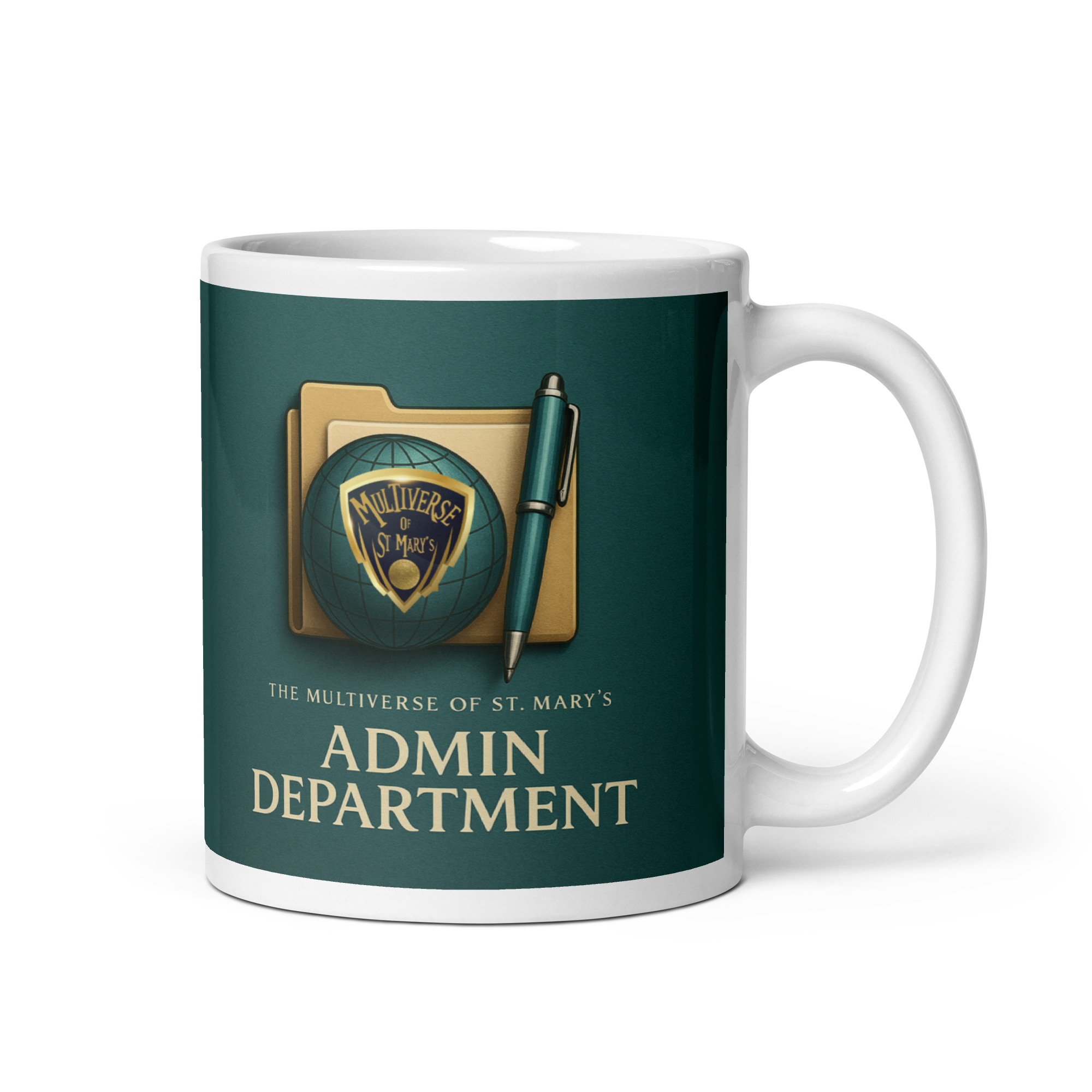 Multiverse Admin Department glossy mug (in 3 sizes) - Image 2
