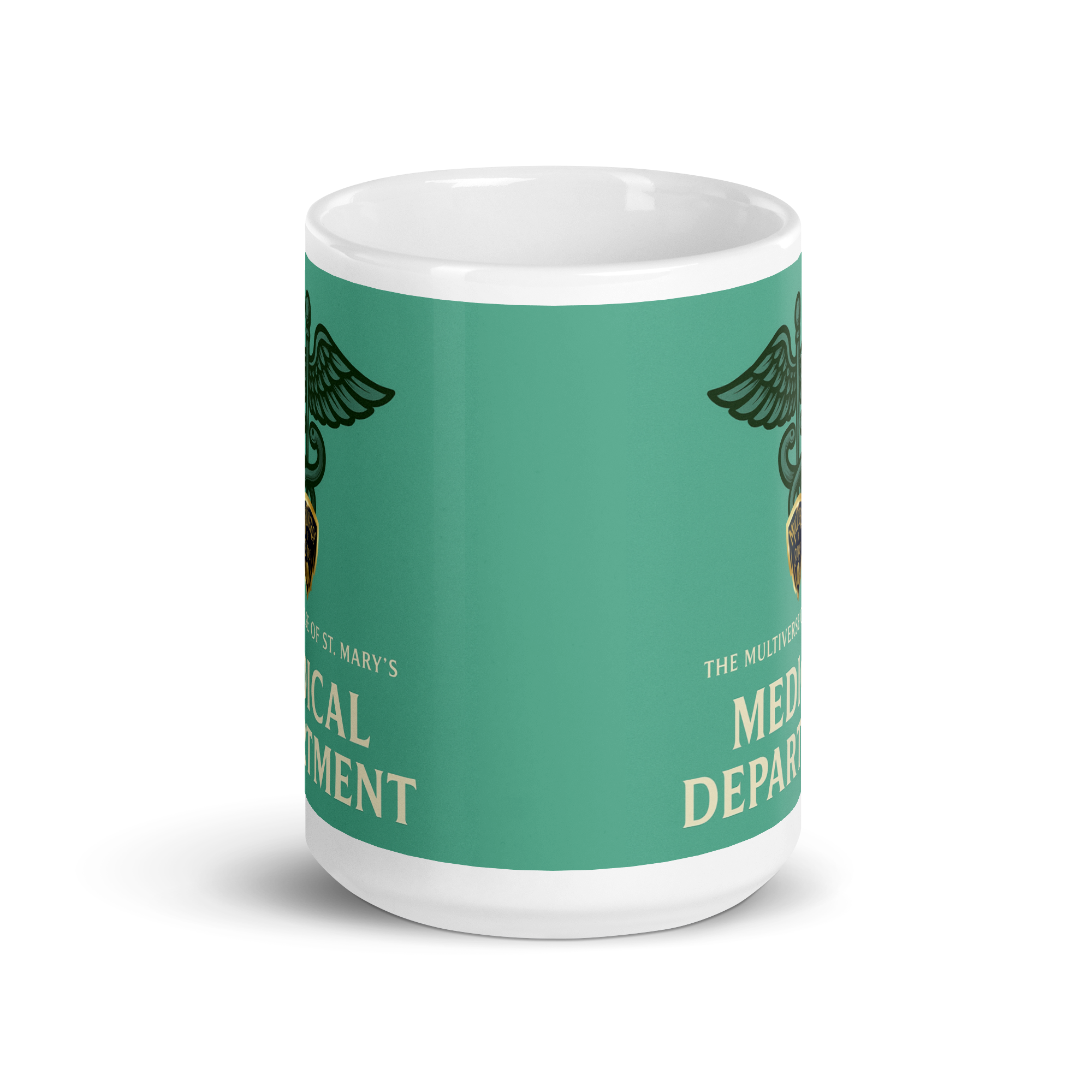Multiverse Medical Department glossy mug (in 3 sizes) - Image 7