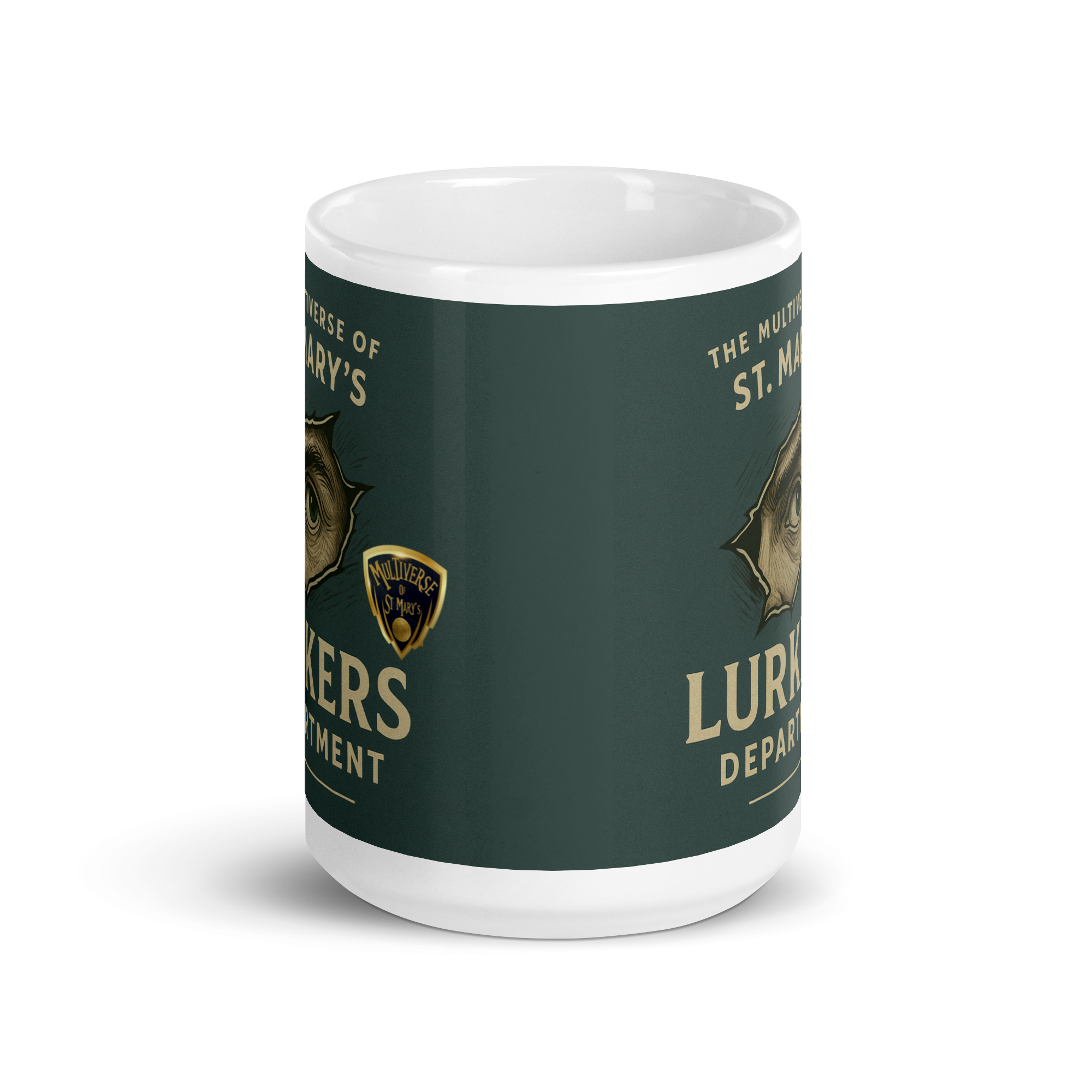 Multiverse Lurkers Department glossy mug (in 3 Sizes) - Image 7