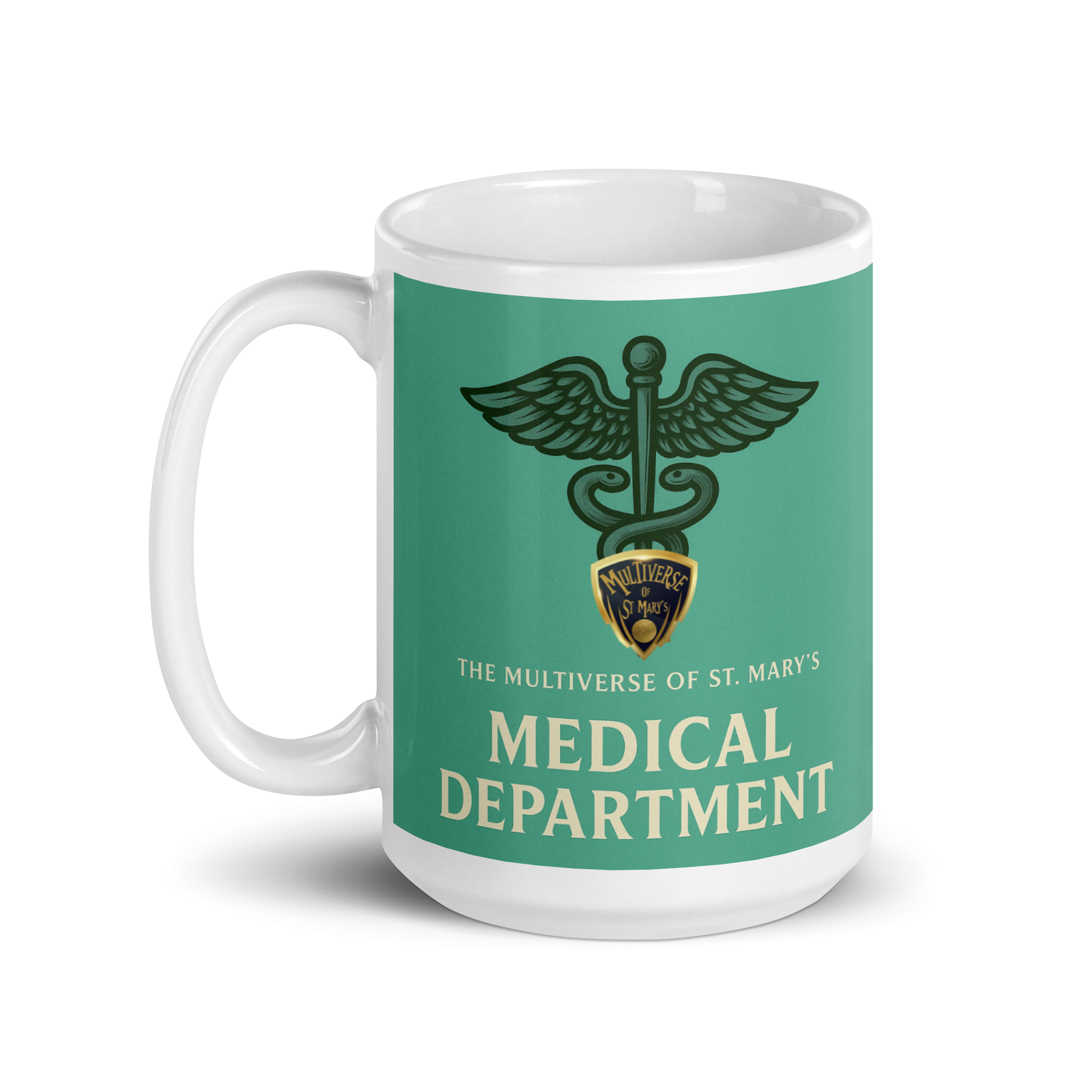 Multiverse Medical Department glossy mug (in 3 sizes) - Image 6